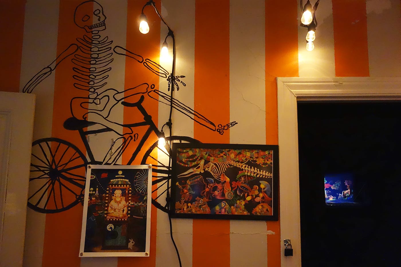 Installation view of work by Marie Koo