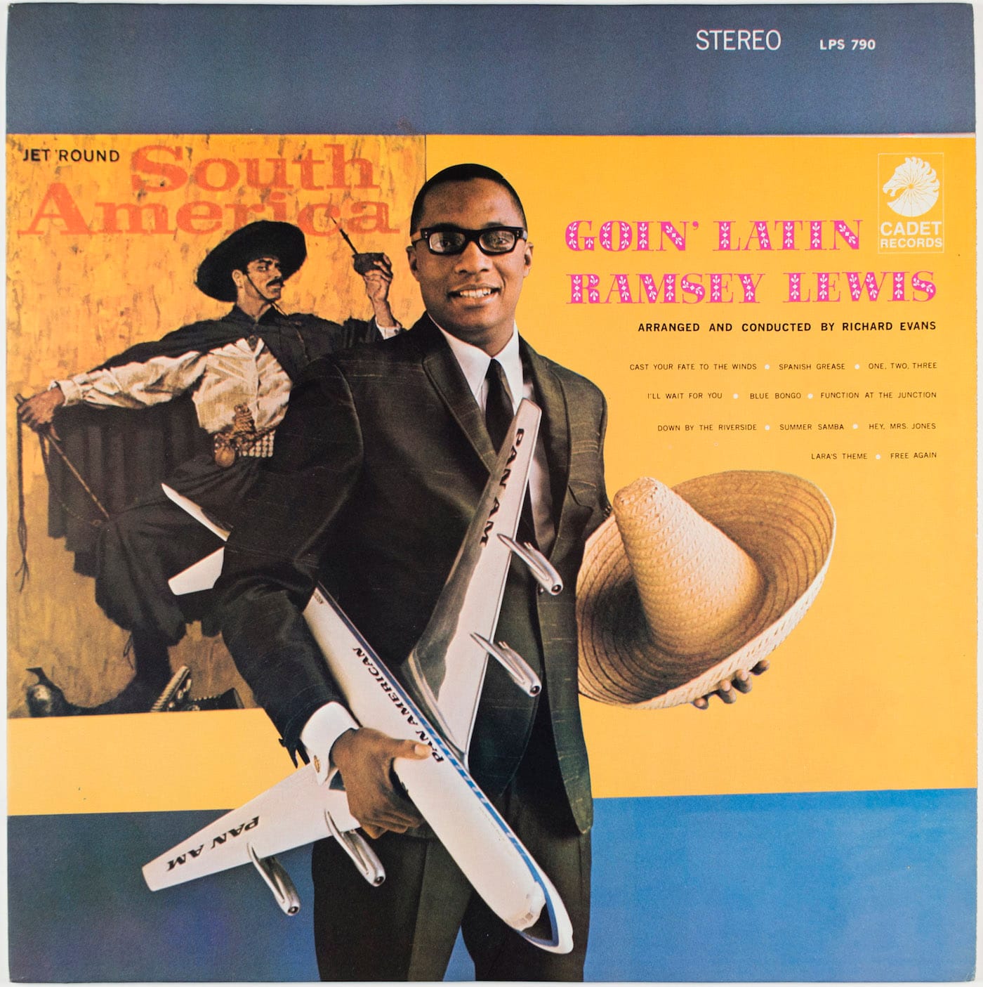 <em>Ramsey Lewis: Goin’ Latin</em> (Cadet LPS 790) (courtesy the MIT Press)