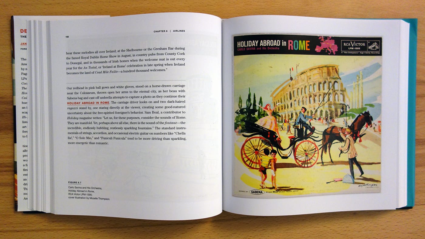 Pages from <em>Designed for Hi-Fi Living: The Vinyl LP in Midcentury America</em> (photo of the book for Hyperallergic)