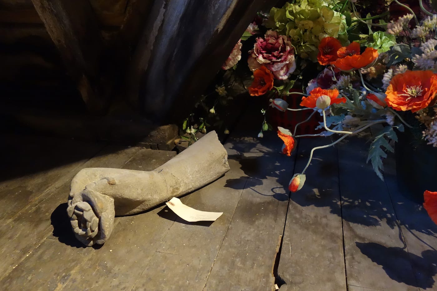 Installation view of <em>Matthew Jensen: Among Trees and Stones</em> at Green-Wood Cemetery 