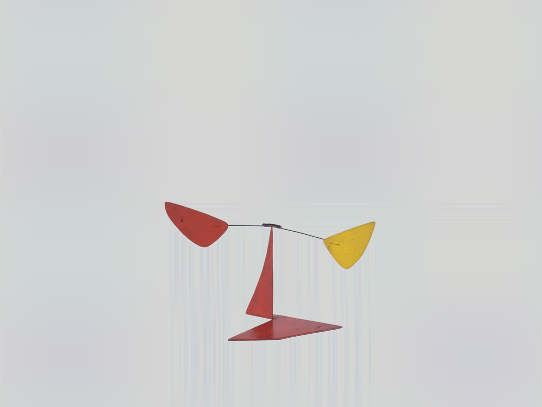 Jill Magid, "Awaiting Alexander Calder" (2017), gif (© Jill Magid; all works by Alexander Calder © 2017 Calder Foundation, New York / Artists Rights Society, ARS, New York)