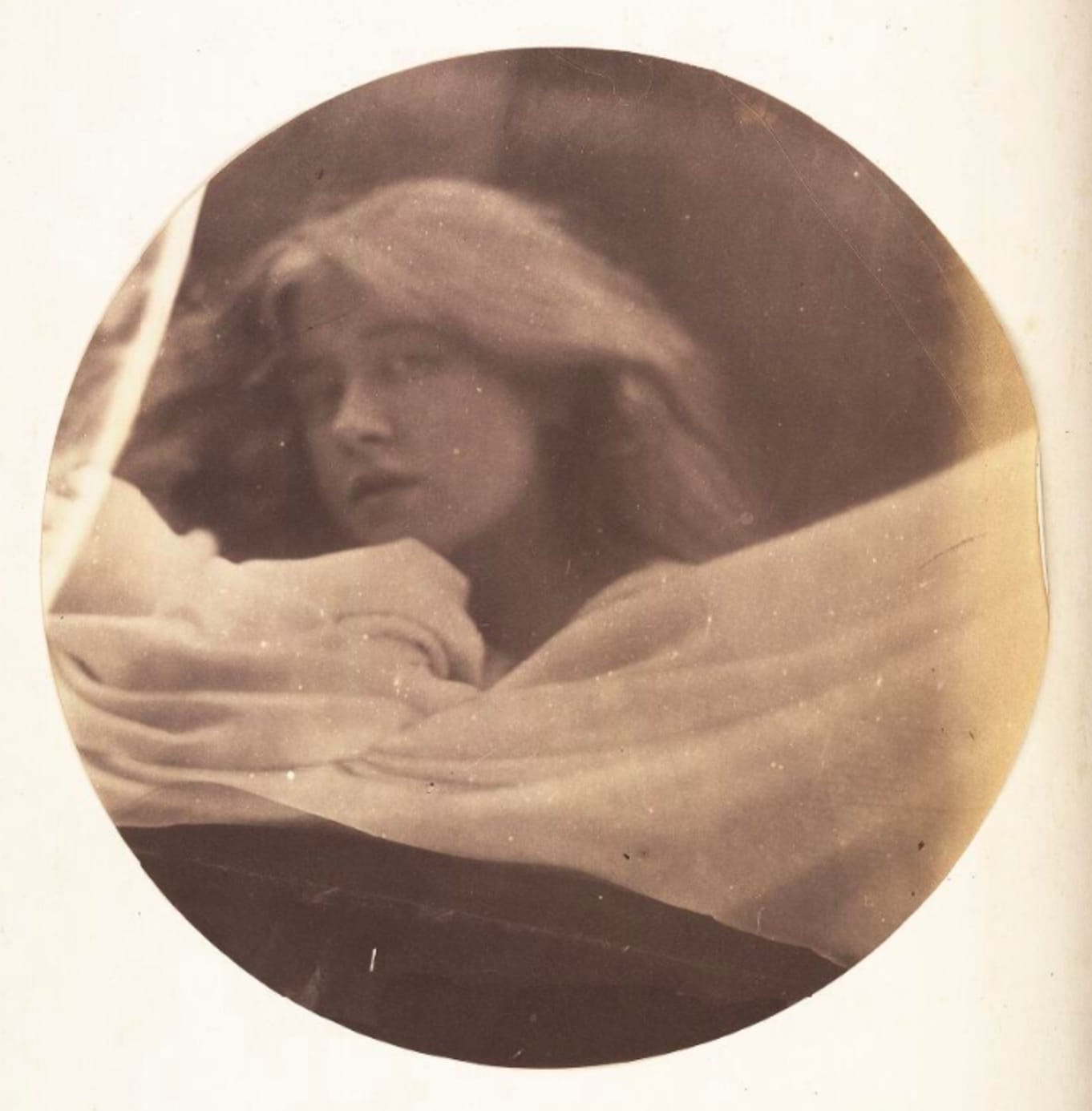 Photograph from collection of albumen prints by Julia Margaret Cameron (1864-67) (© Bodleian Libraries, University of Oxford)