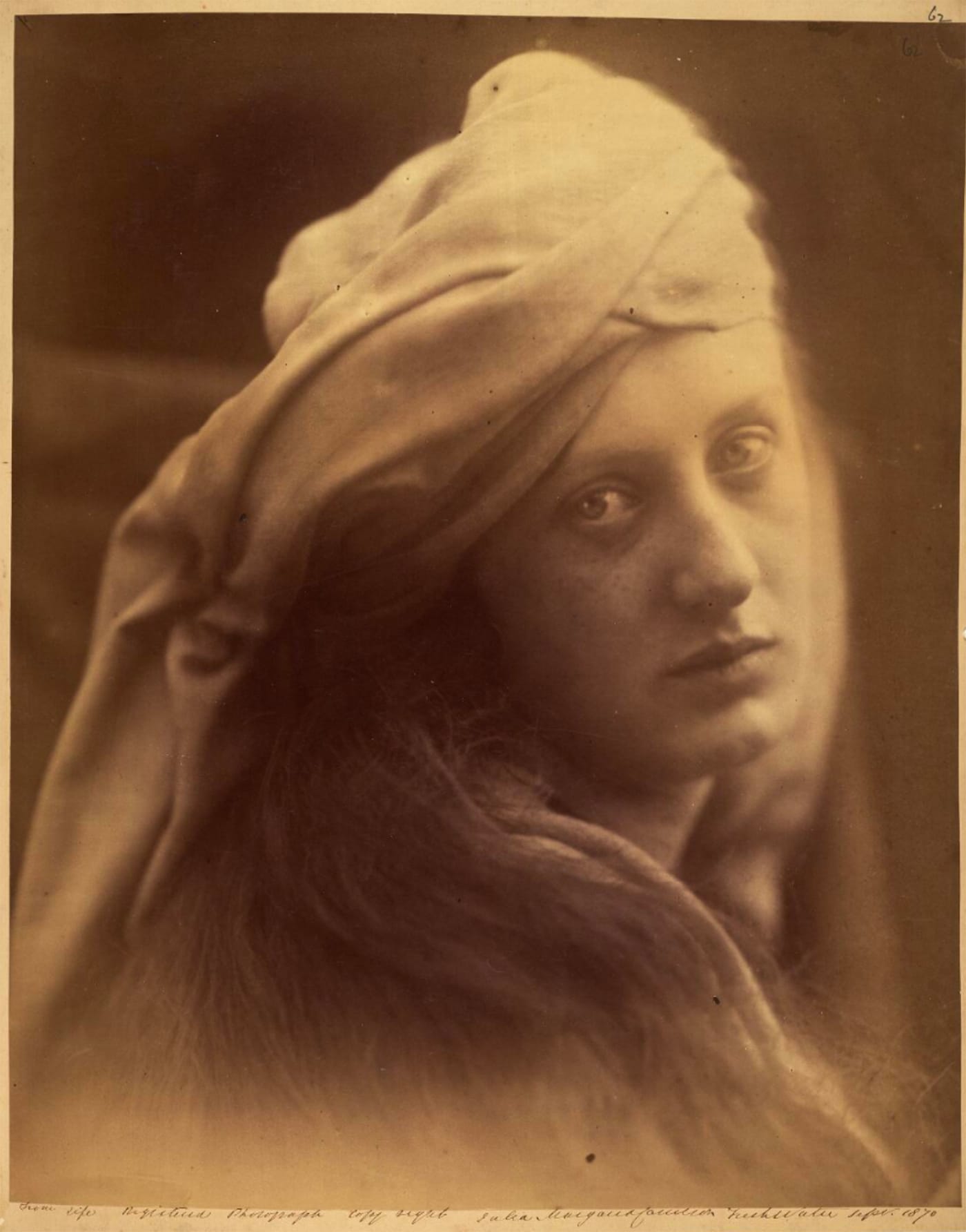 Photograph from collection of albumen prints by Julia Margaret Cameron (1864-67) (© Bodleian Libraries, University of Oxford)