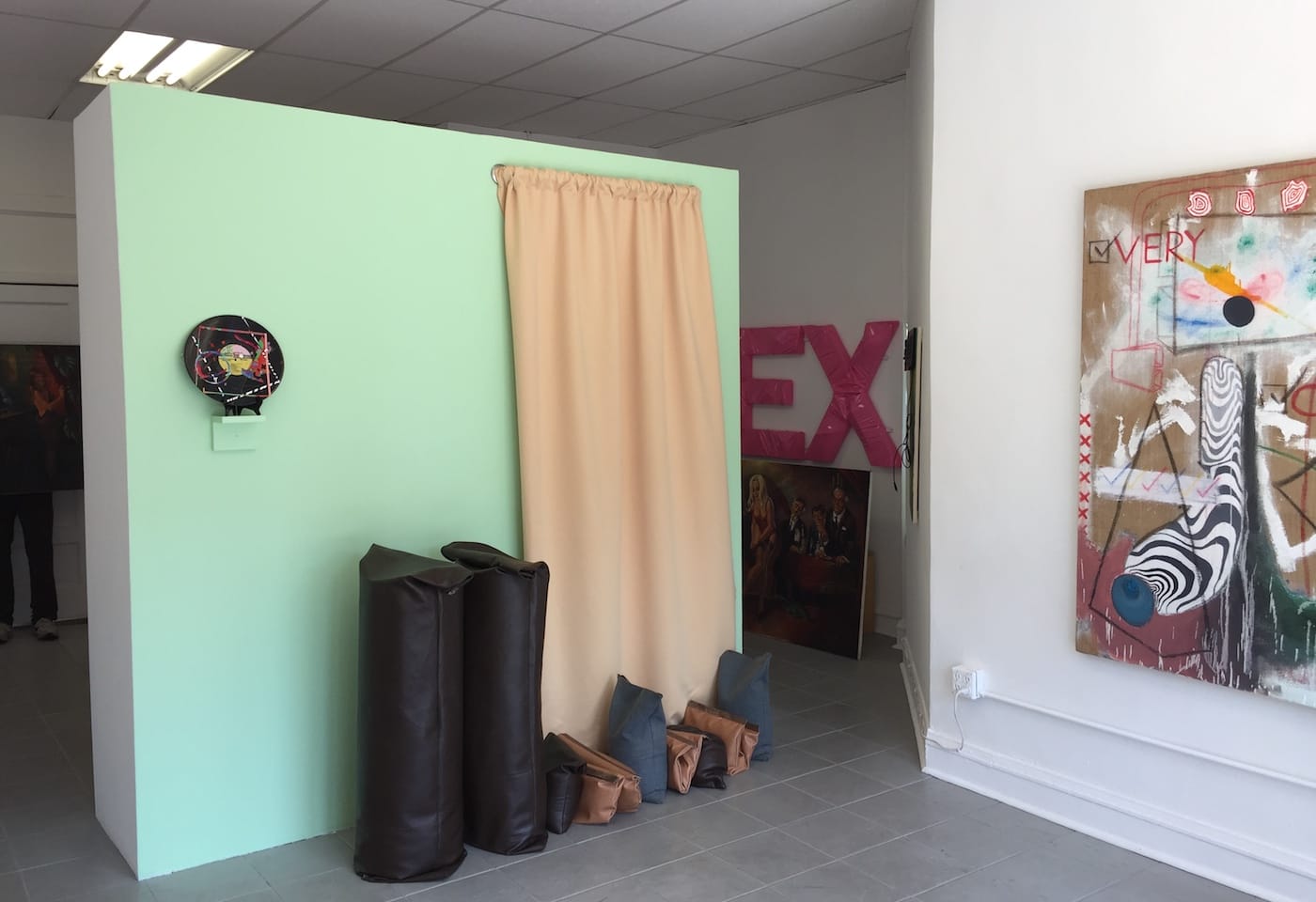 Installation view of <em/>SEX at Lawrence & Clark