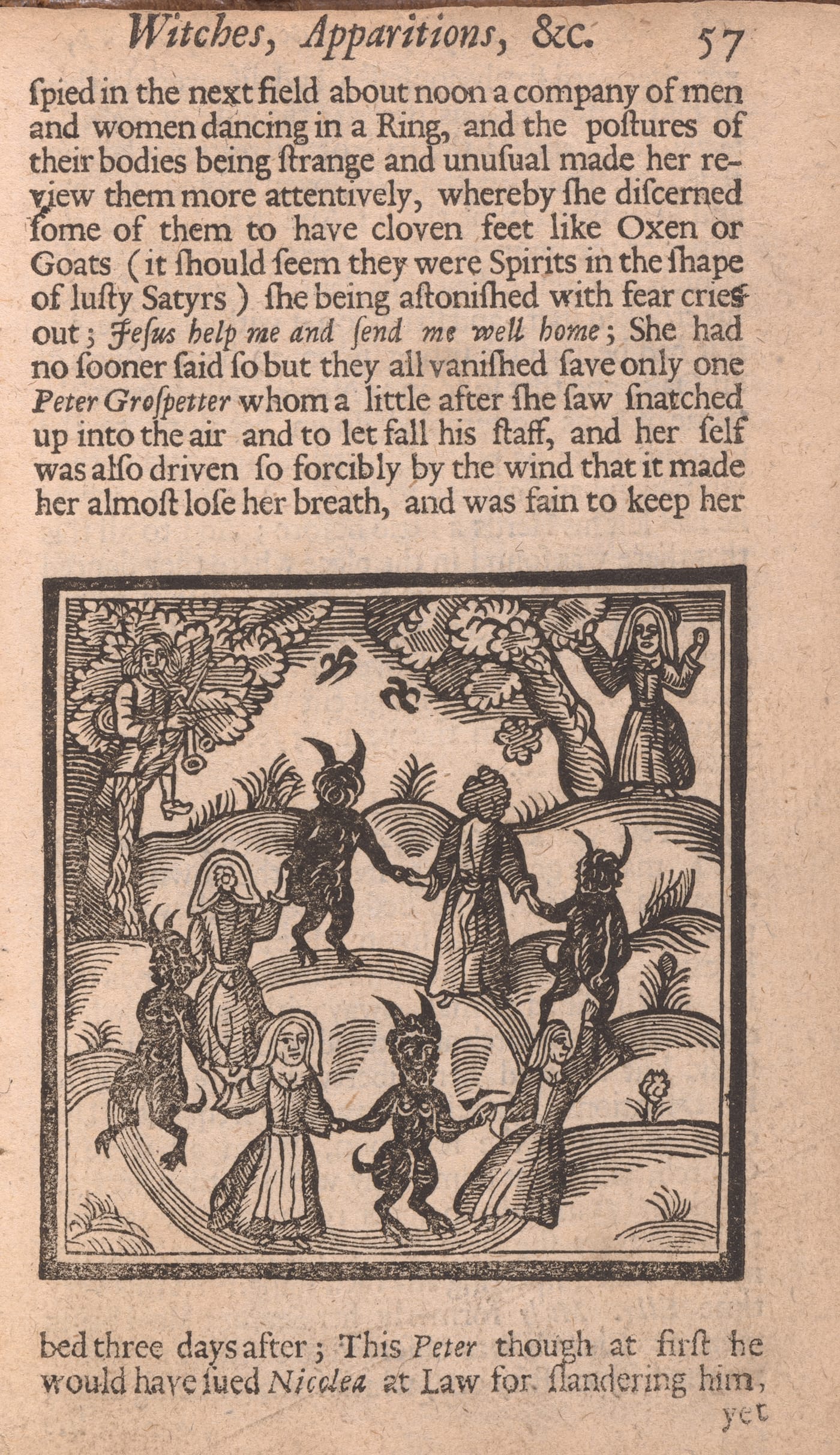 R. B. (1632?-1725?), <em>The kingdom of darkness :or, The history of daemons, specters, witches, apparitions, possessions, disturbances, and other wonderful and supernatural delusions, mischievous feats and malicious impostures of the Devil. ... </em> (courtesy Cornell University Library)