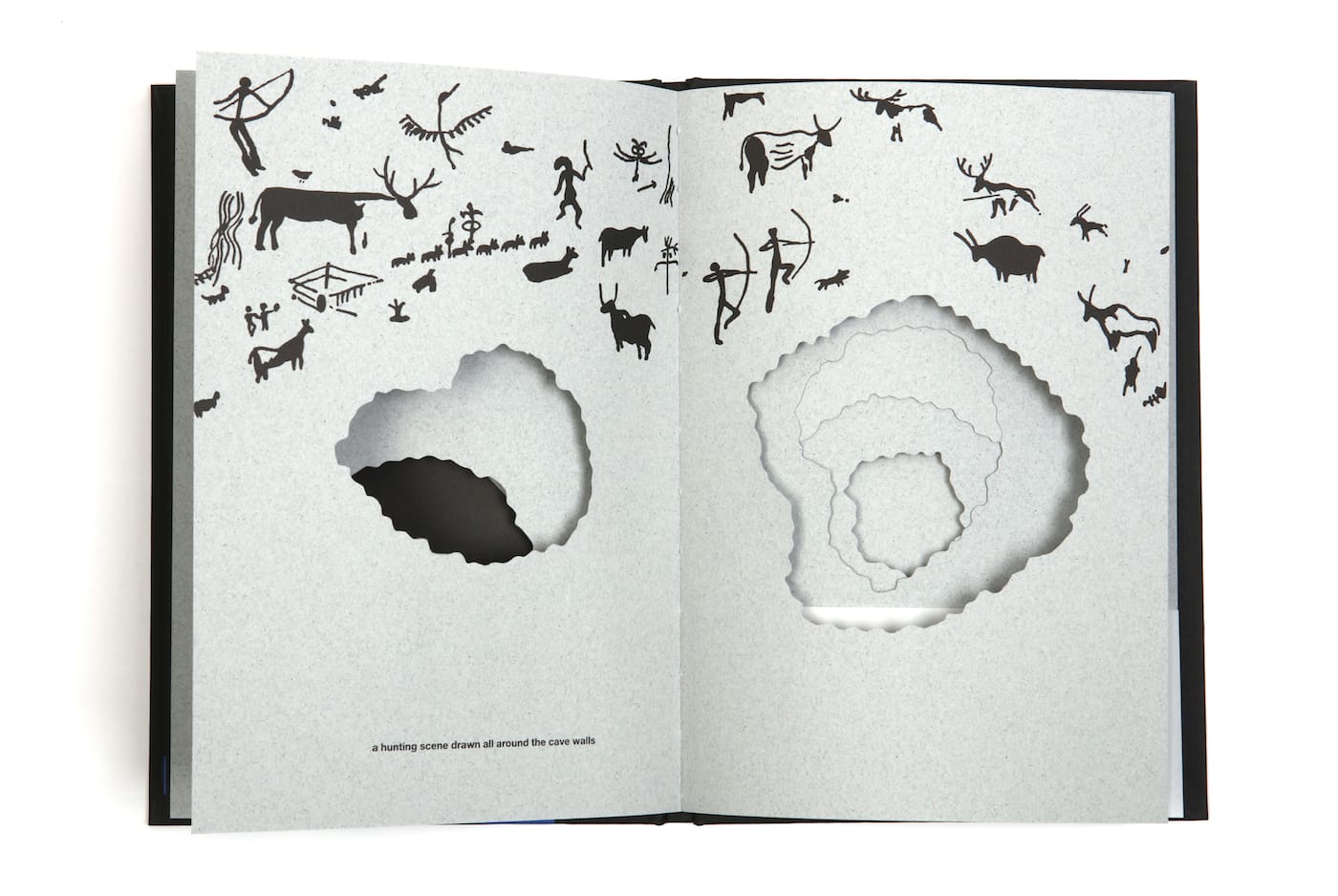 Pages from <em>In the Darkness of the Night</em> (courtesy Princeton Architectural Press)