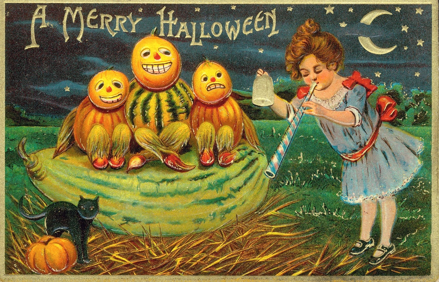 "A Merry Halloween" (1910) (via Missouri History Museum/Wikimedia)