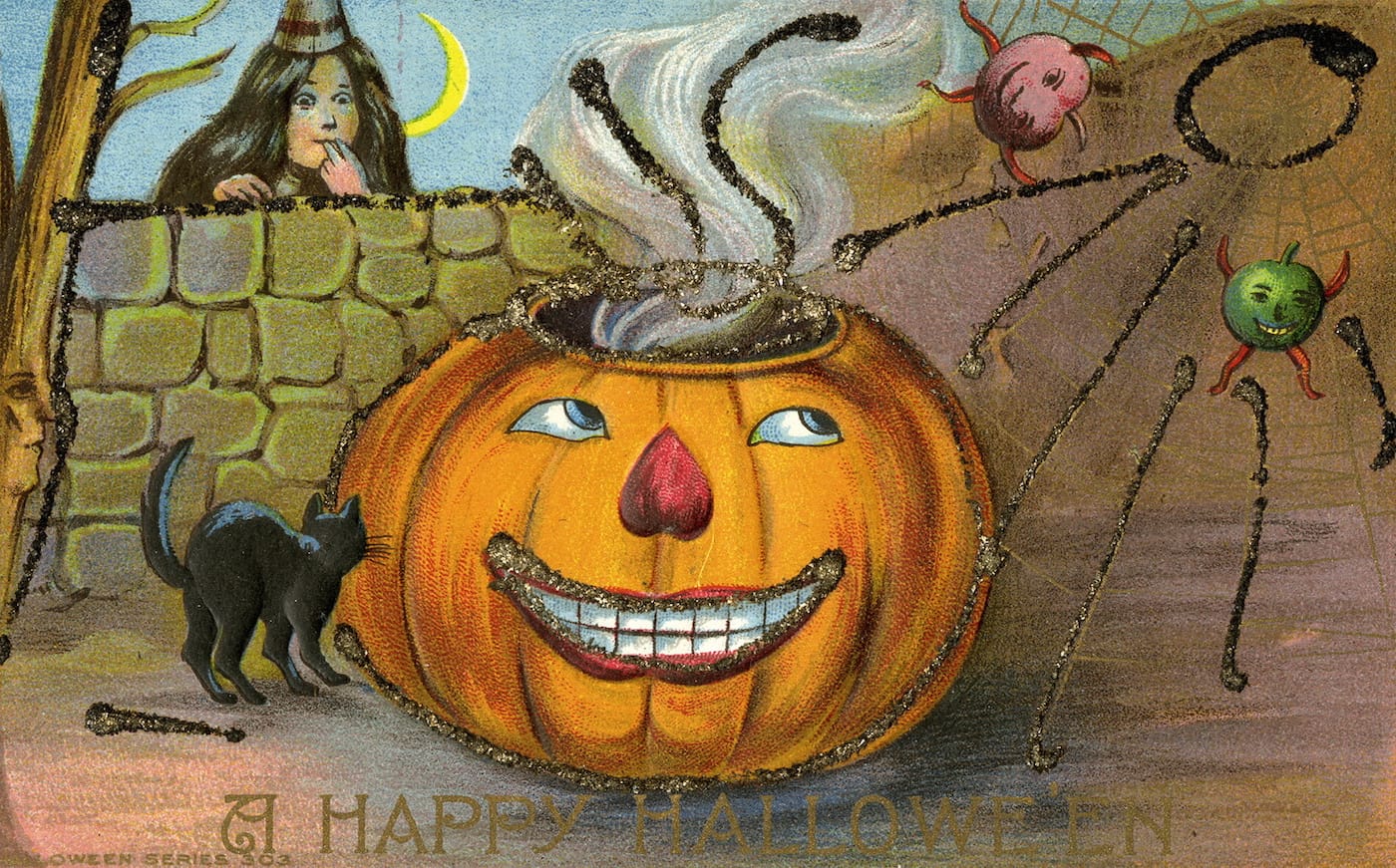 "A happy Hallowe'en" (Alcan Moss Company) (via Toronto Public Library)