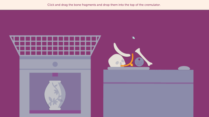 Scene from <em/>A Mortician's Tale (courtesy Laundry Bear)