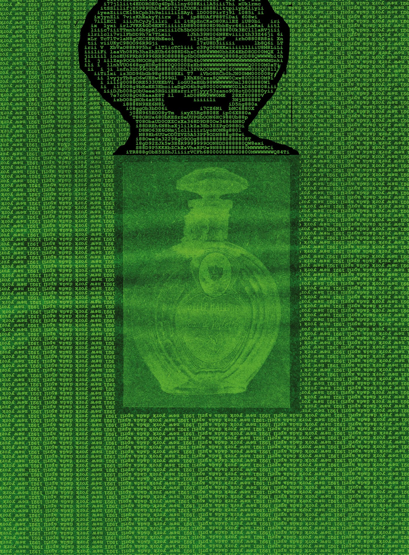 Vuk Cosic, "Psychodada" (2016) digital image (courtesy the artist, via Dadaclub.online)