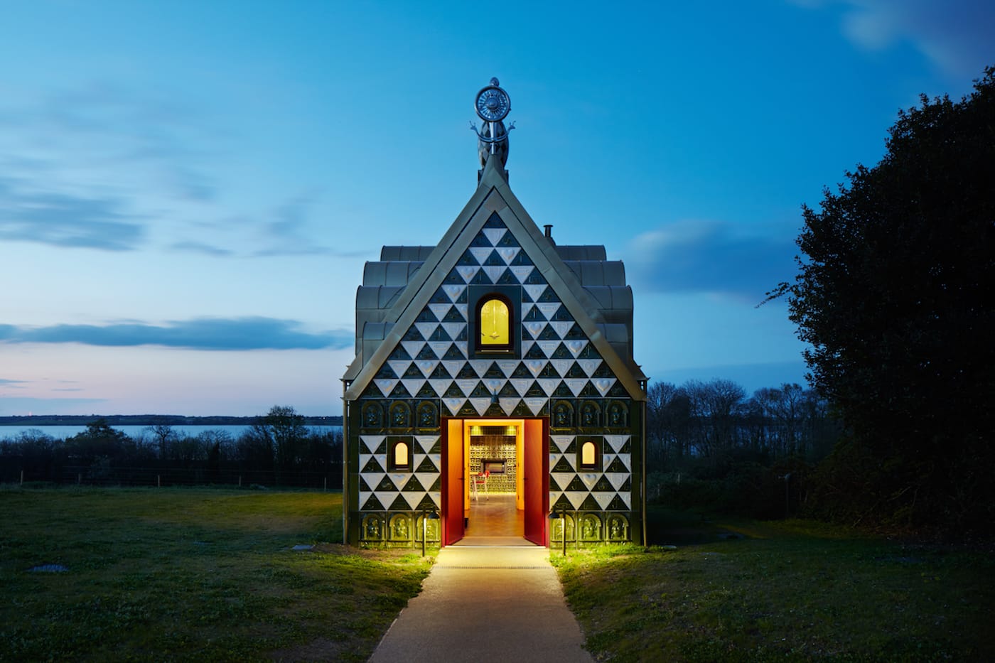 A House for Essex, Wrabness, Essex (Architect: Charles Holland, formerly of FAT, with Grayson Perry) (courtesy Living Architecture, photo by Jack Hobhouse)
