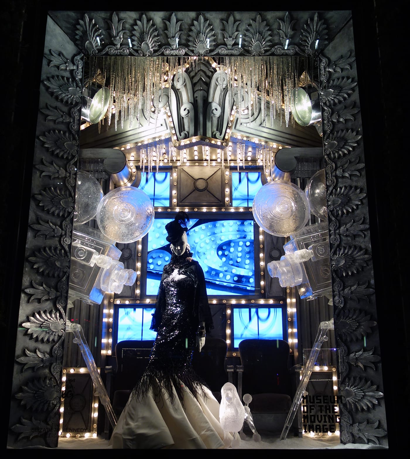 The Museum of the Moving Image window