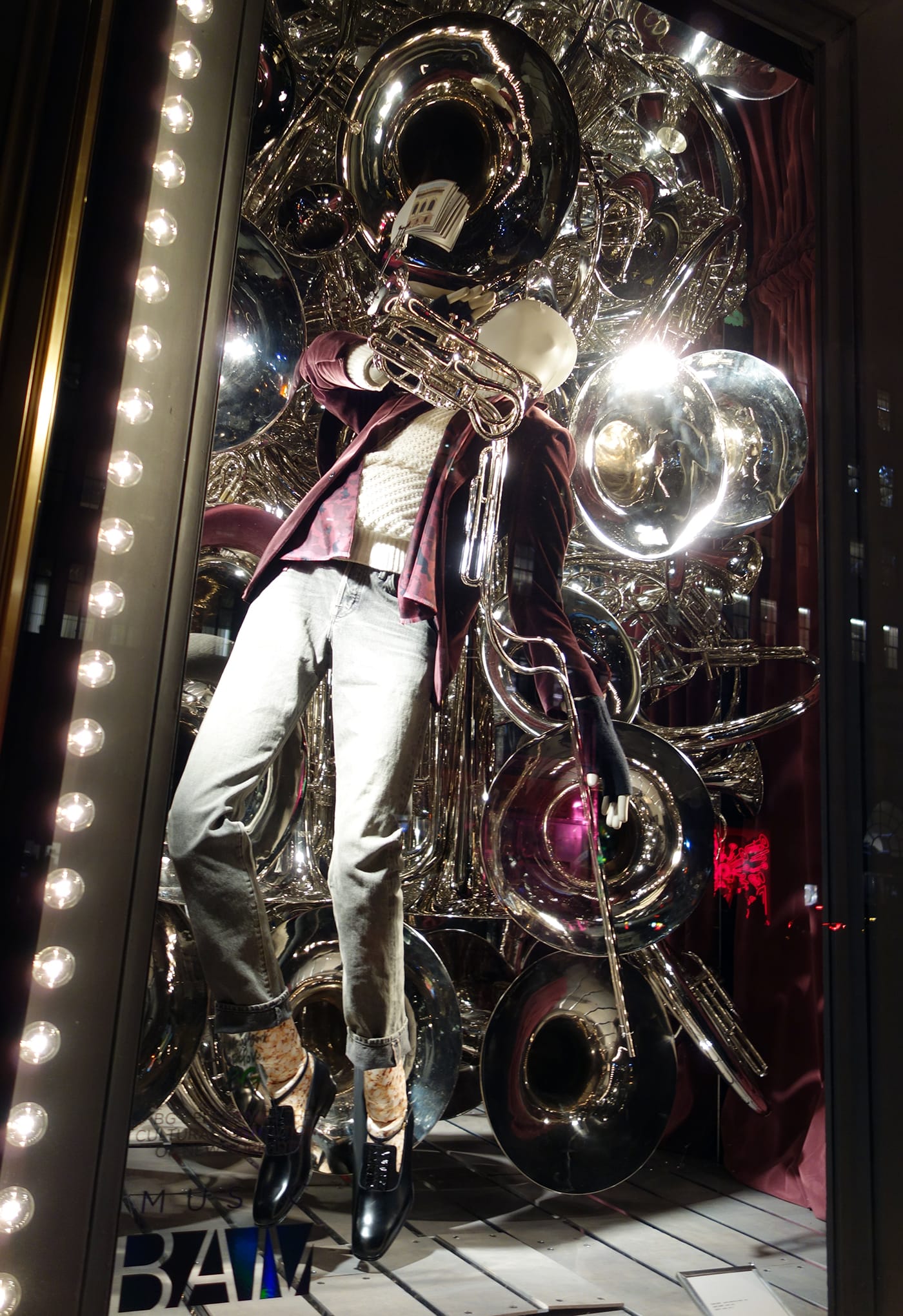 A Brooklyn Academy of Music window