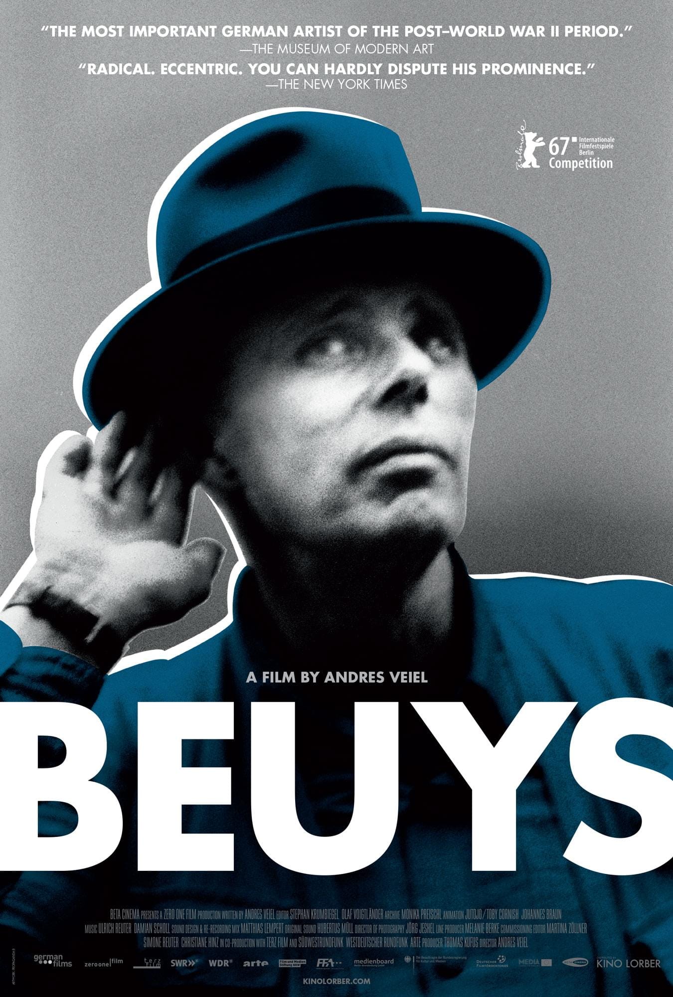 Poster for <em>Beuys</em> (2017) (courtesy Kino Lorber)