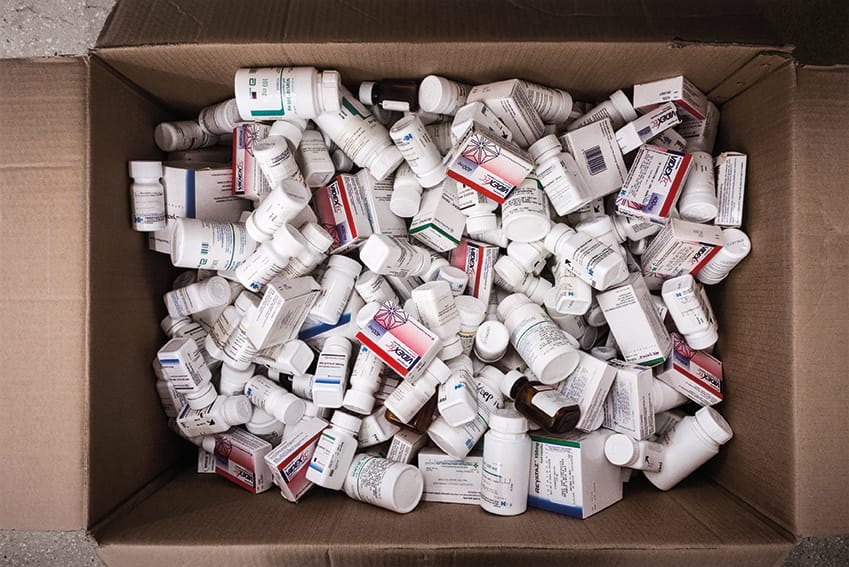 Wolfgang Tillmans, "17 Years’ Supply" (2013), pigment print mounted on aluminum, in artist’s frame, 34 1/2 x 42 3/8 x 1 1/4 inches (courtesy Damiani)