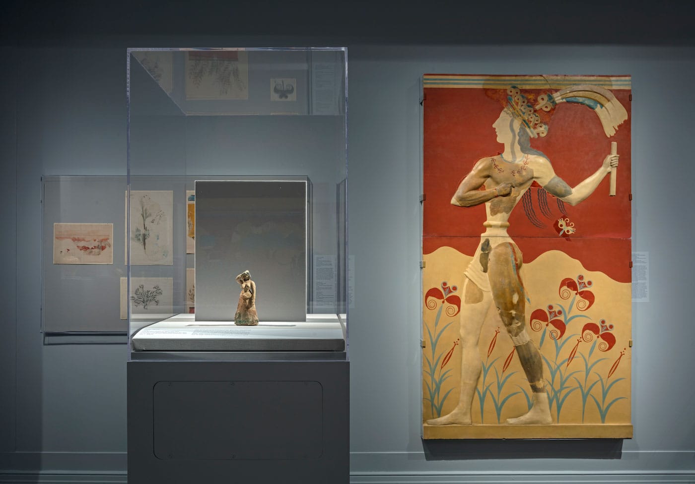 Restoring the Minoans: Elizabeth Price and Sir Arthur Evans (courtesy Institute for the Study of the Ancient World)