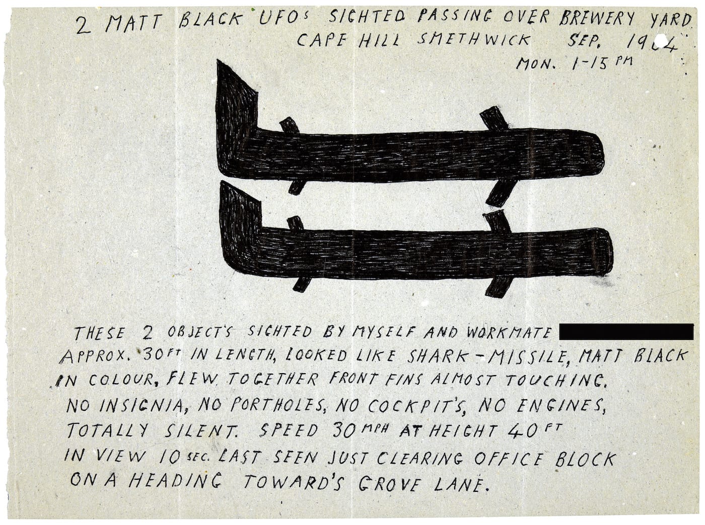 The National Archives DEFE 24-1967 (courtesy the National Archives and Four Corners Books)