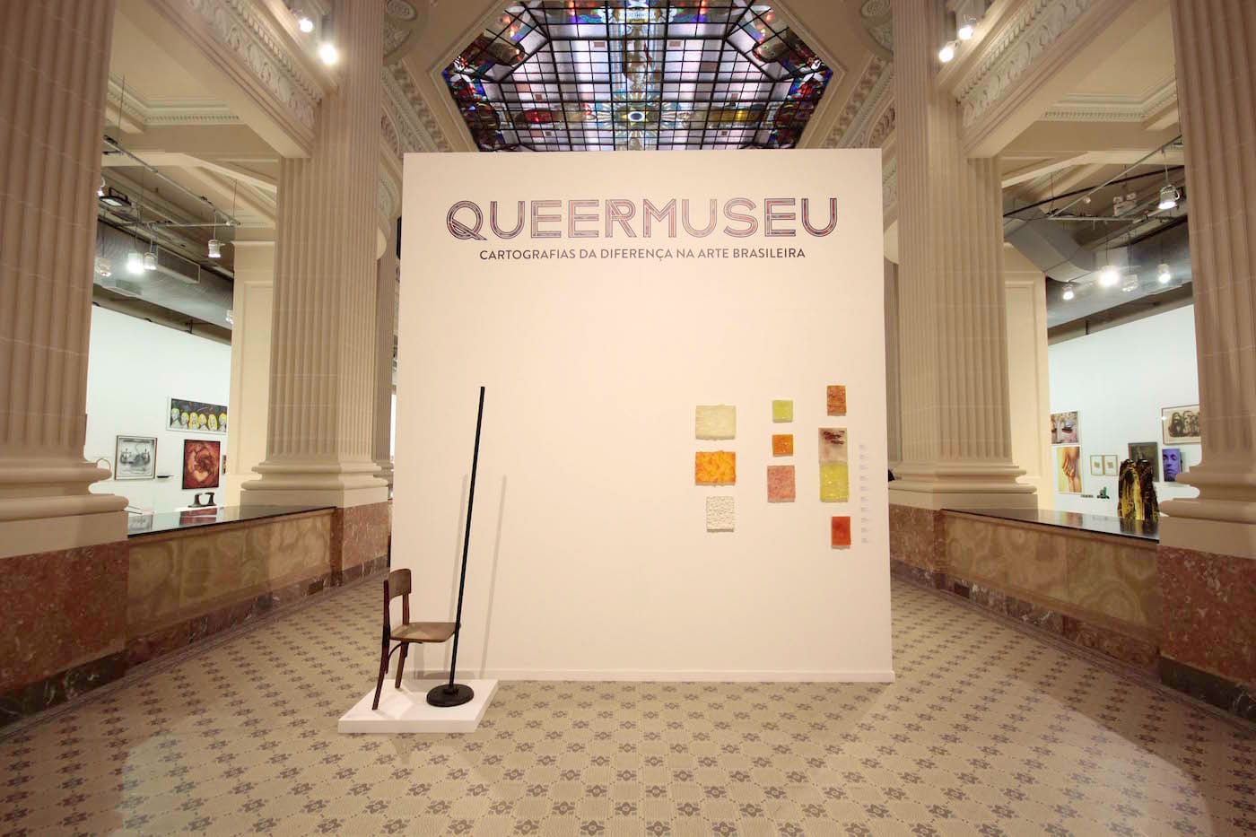 Installation view of <em>Queermuseum: Queer Tactics Toward Non-Heteronormative Curating</em> at Santander Cultural (courtesy Gaudêncio Fidelis)