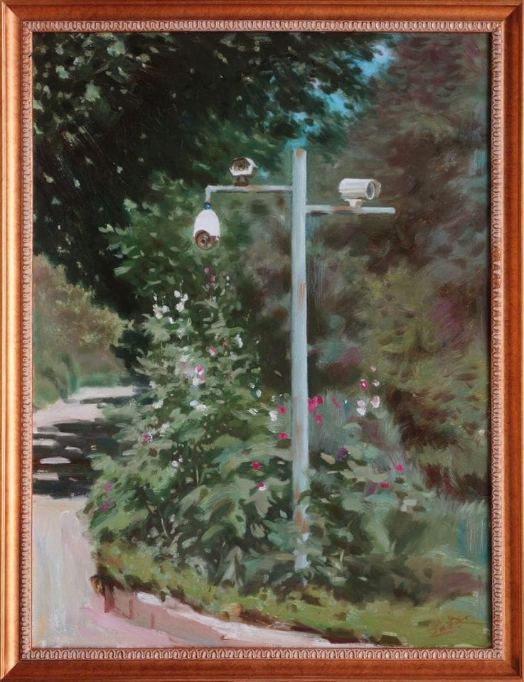 Zhao Bandi, "Scenery with Cameras" (2015) (courtesy the Uli Sigg collection)