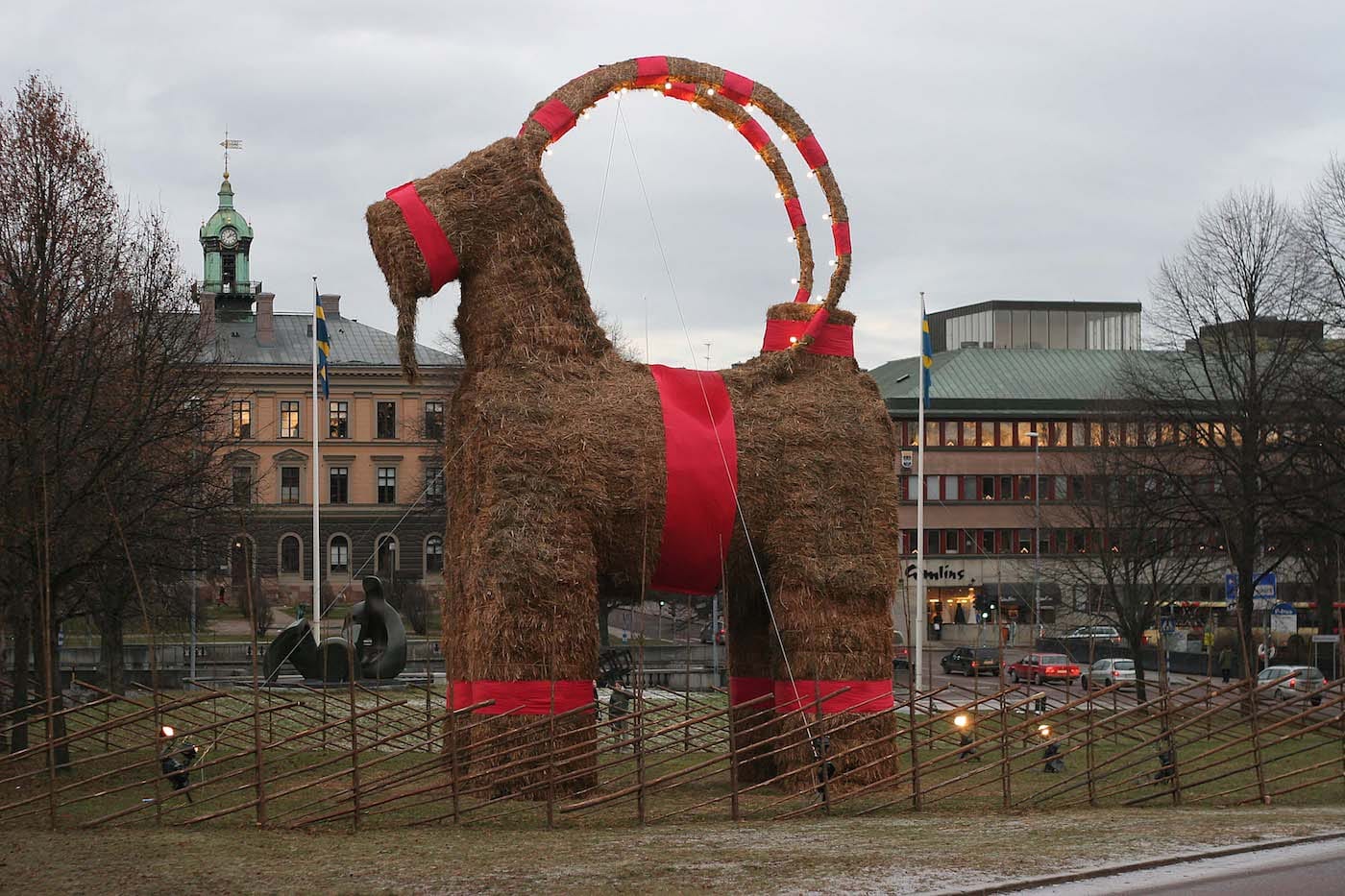 The Gävle goat in 2006 (photo by Stefan, via Wikimedia)