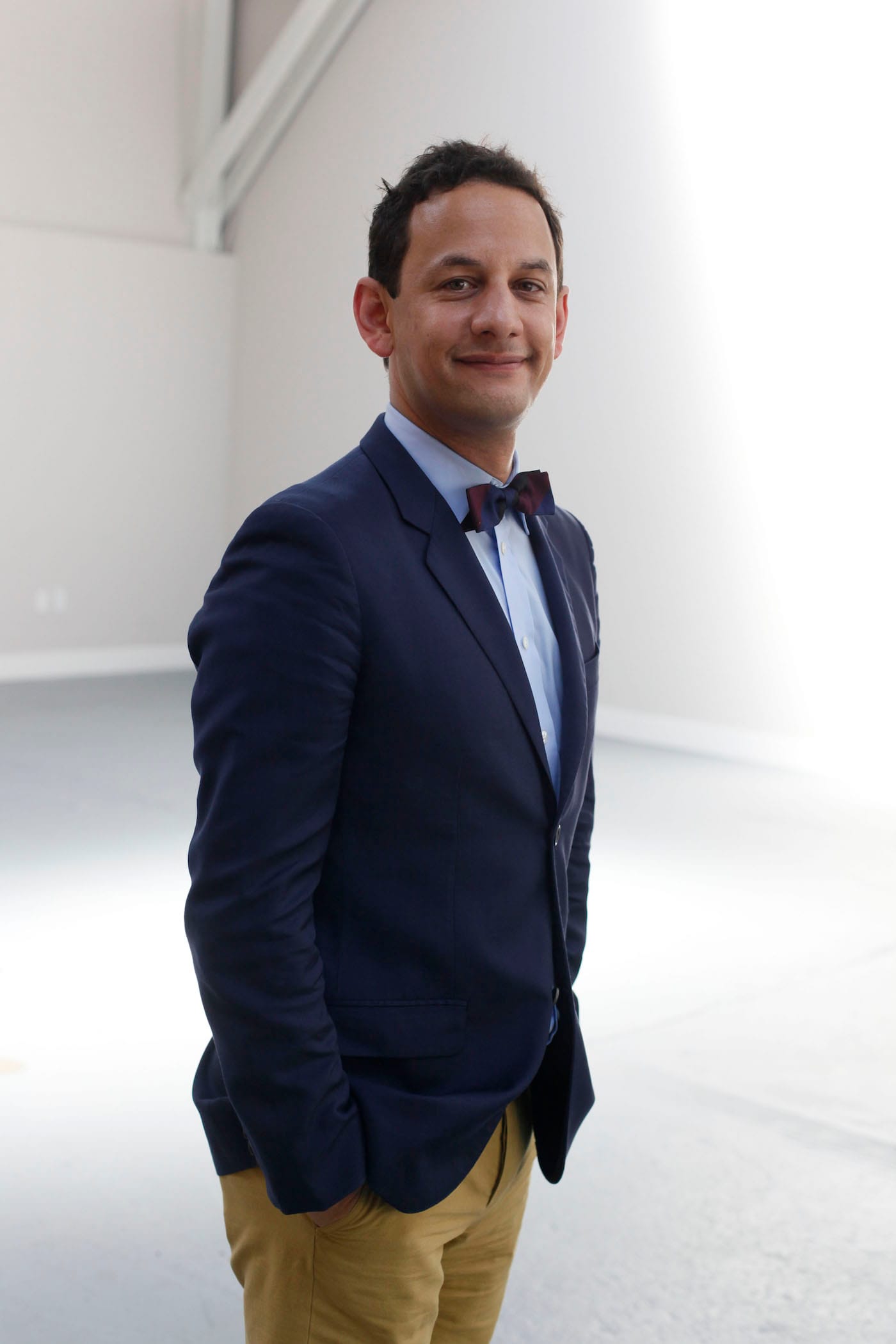 Jens Hoffmann (photo by Robert Adler, courtesy the Jewish Museum)