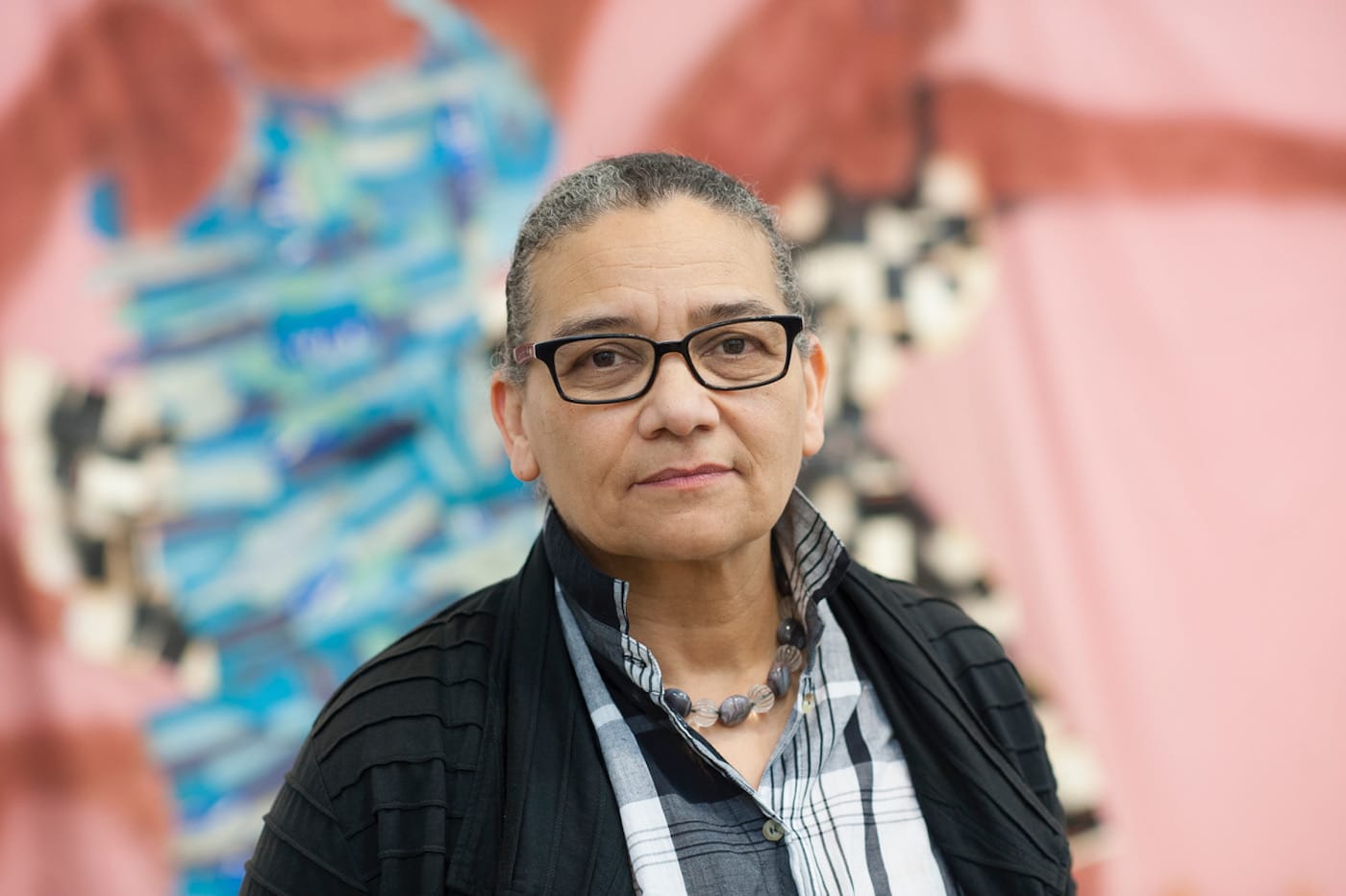 Lubaina Himid (photo by Edmund Blok for Modern Art Oxford, courtesy the artist and Hollybush Gardens)