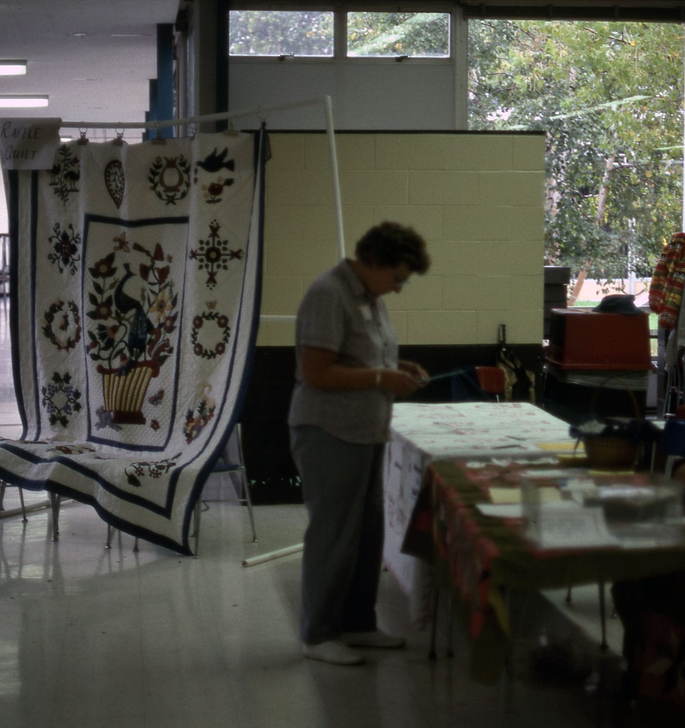 Ithaca quilt day (September 1989) (courtesy American Folk Art Museum)