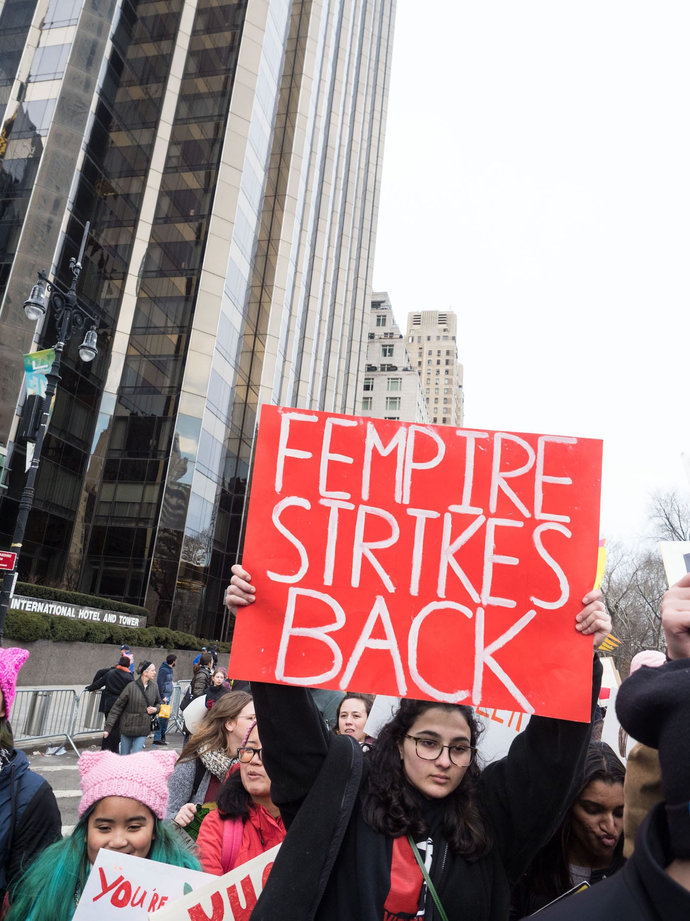 The 2018 Women's March in New York City