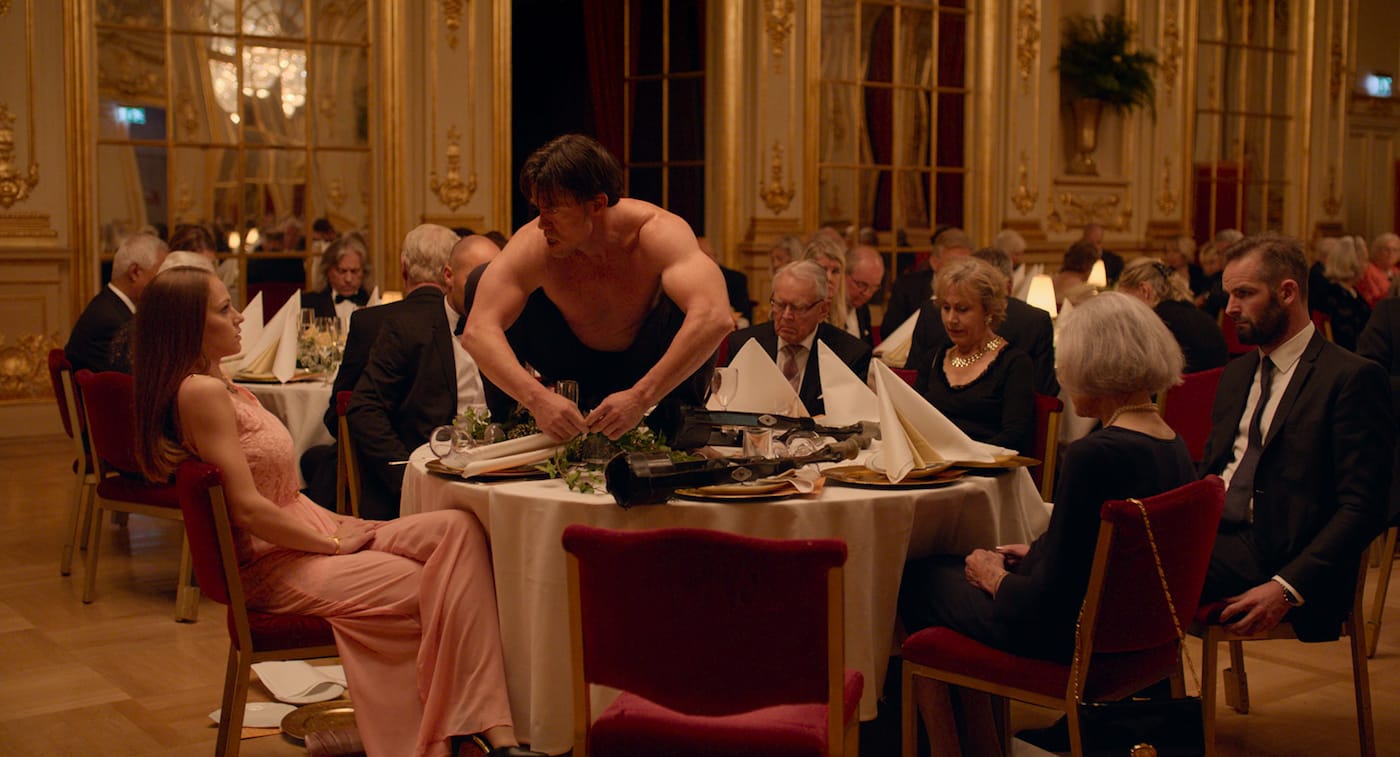 A scene from <em>The Square</em>, a Magnolia Pictures release (courtesy of Magnolia Pictures)