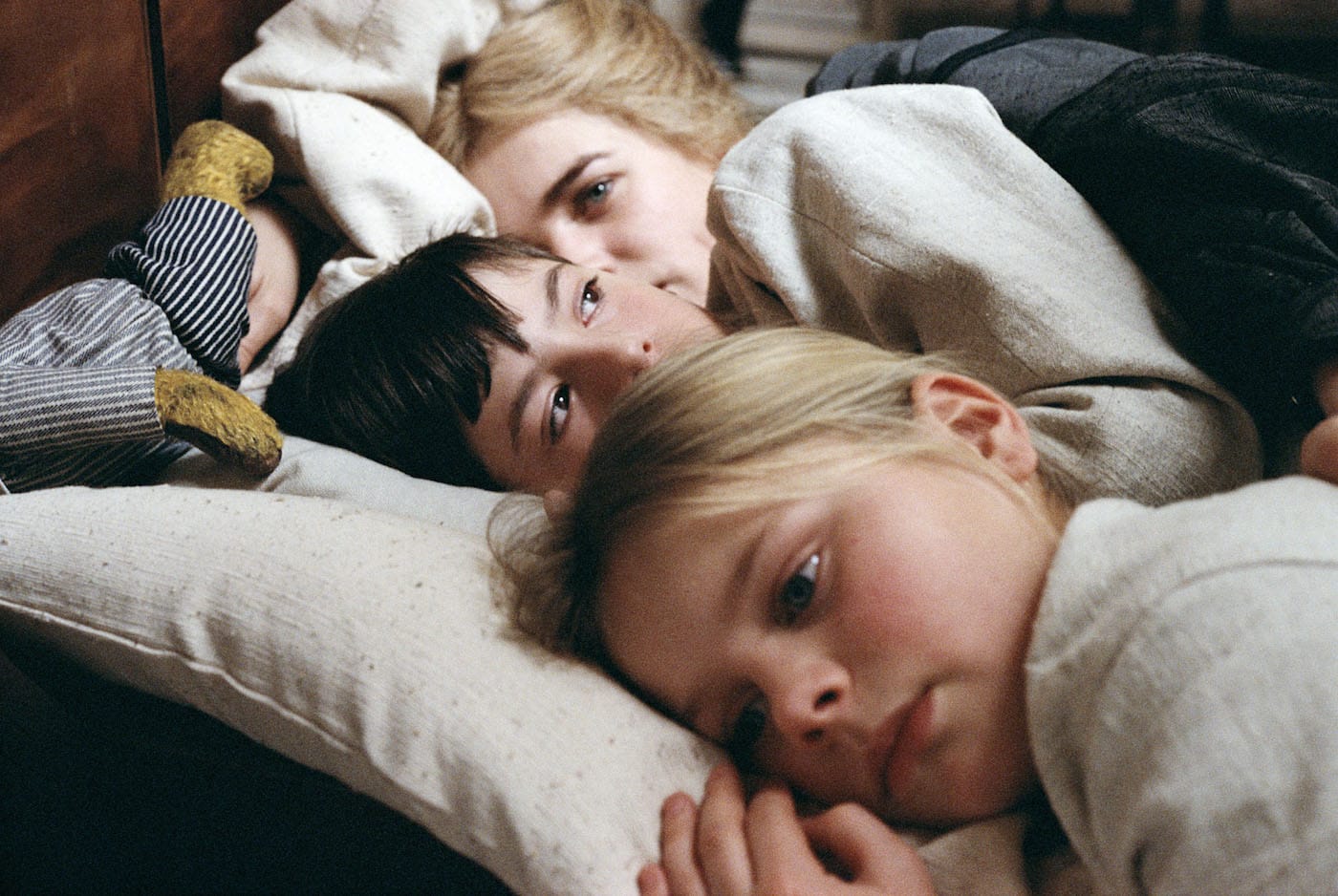 Kristina Adolphson, Bertil Guve, and Pernilla Allwin in Ingmar Bergman’s <em/>Fanny and Alexander (1982) (courtesy Janus Films)
