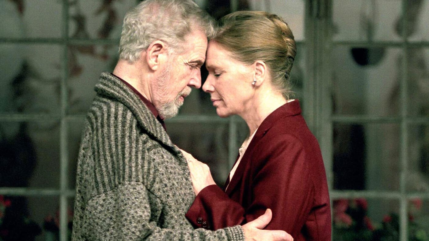 Erland Josephson and Liv Ullmann in Ingmar Bergman’s <em/>Saraband (2003) (courtesy Film Forum)