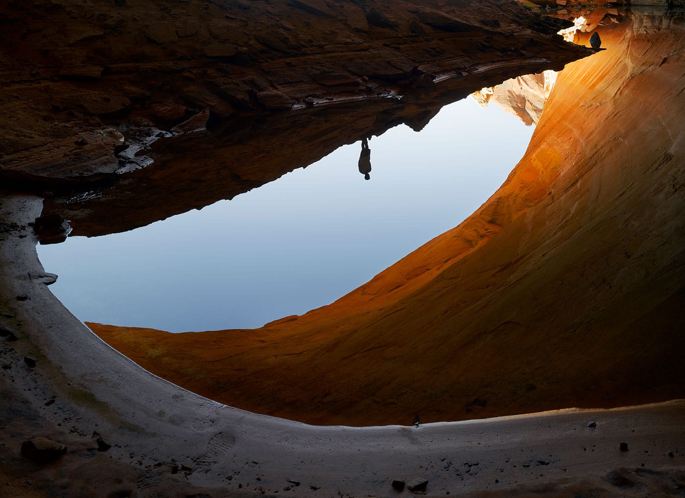 Photograph from <em>Drowned River: The Death and Rebirth of Glen Canyon on the Colorado</em> by Mark Klett, Byron Wolfe, and Rebecca Solnit (courtesy the artists and Radius Books)