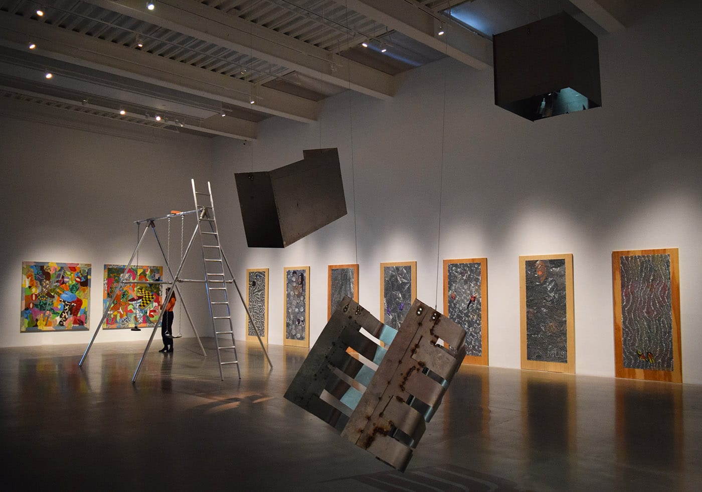 Installation view of <em>Songs for Sabotage</em>