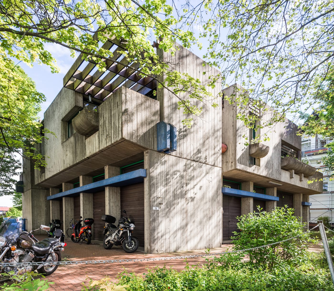 Johannes Möhrle, Central Post Office, Marburg, Germany (1965–76) (photograph by Felix Torkar, 2017)
