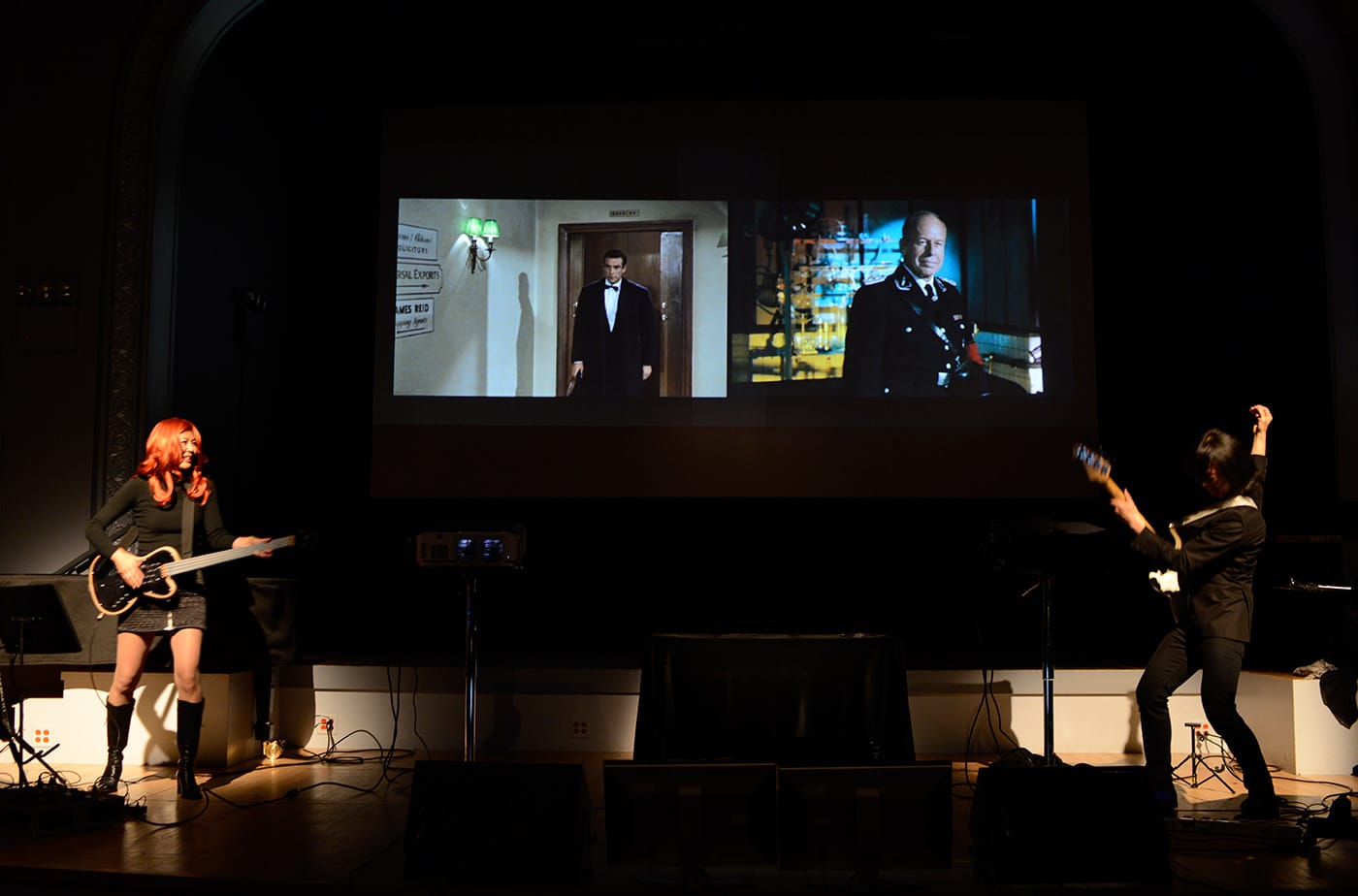 A performance by Angie Eng (photo by Joshua Kristal)