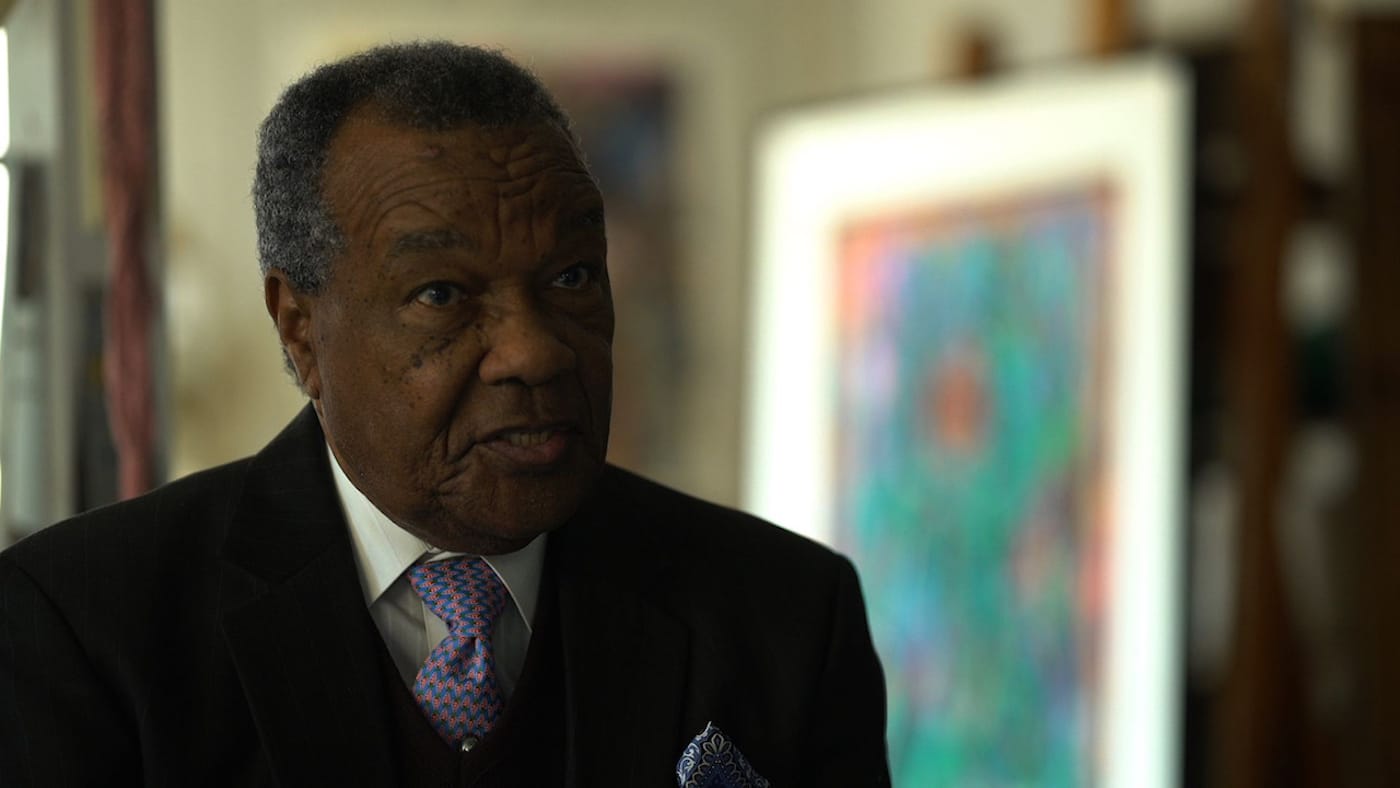 Artist and art historian David Driskell is one of many talking heads in the film.