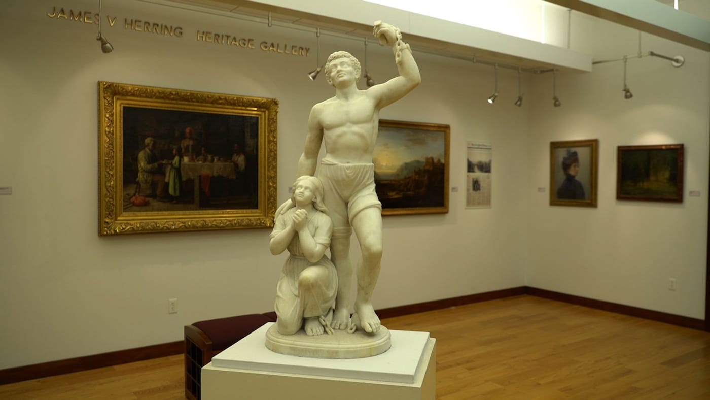 Edmonia Lewis' "Forever Free"