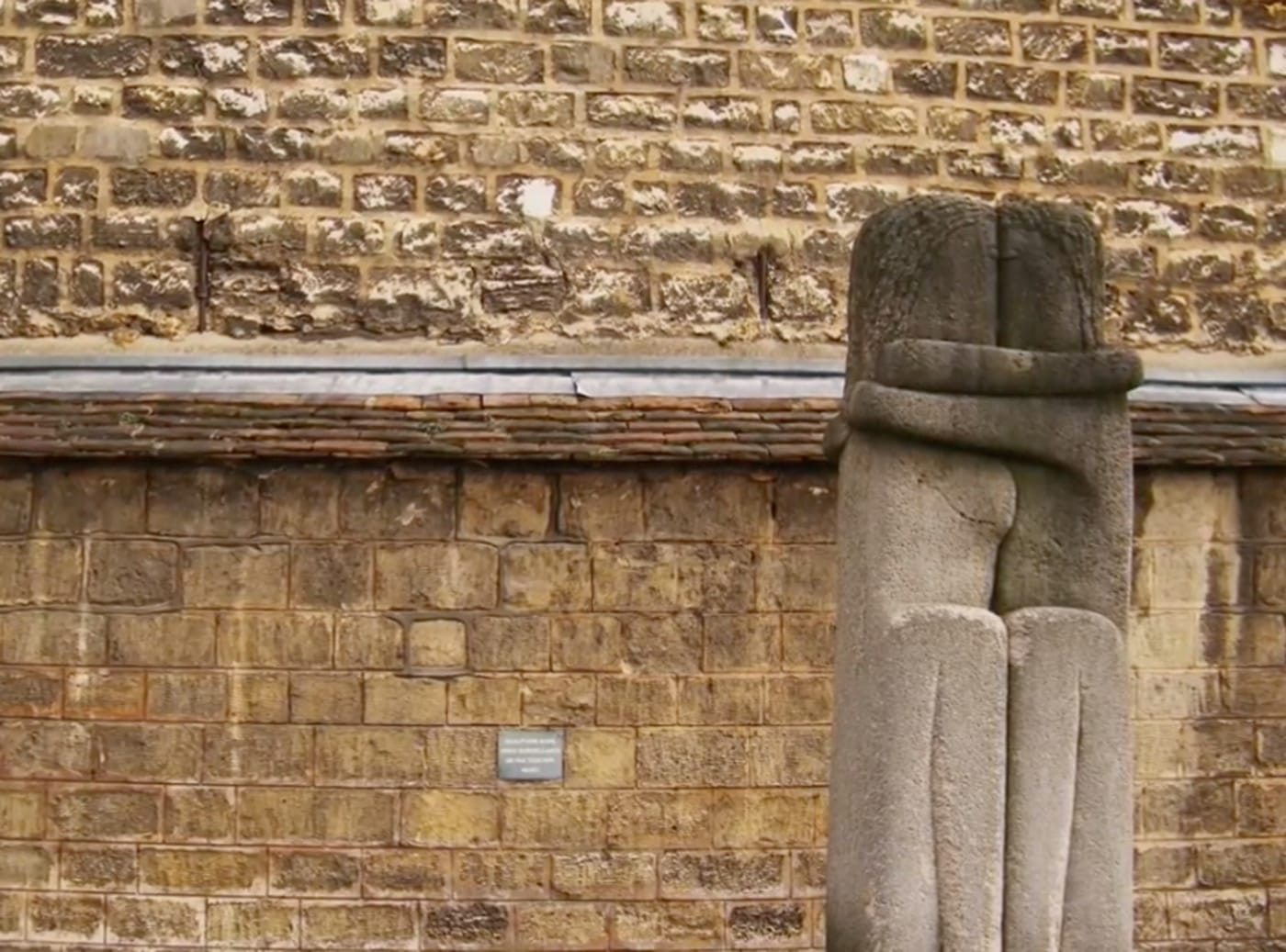 Constantin Brancusi’s “Le Baiser” ("The Kiss," 1909)