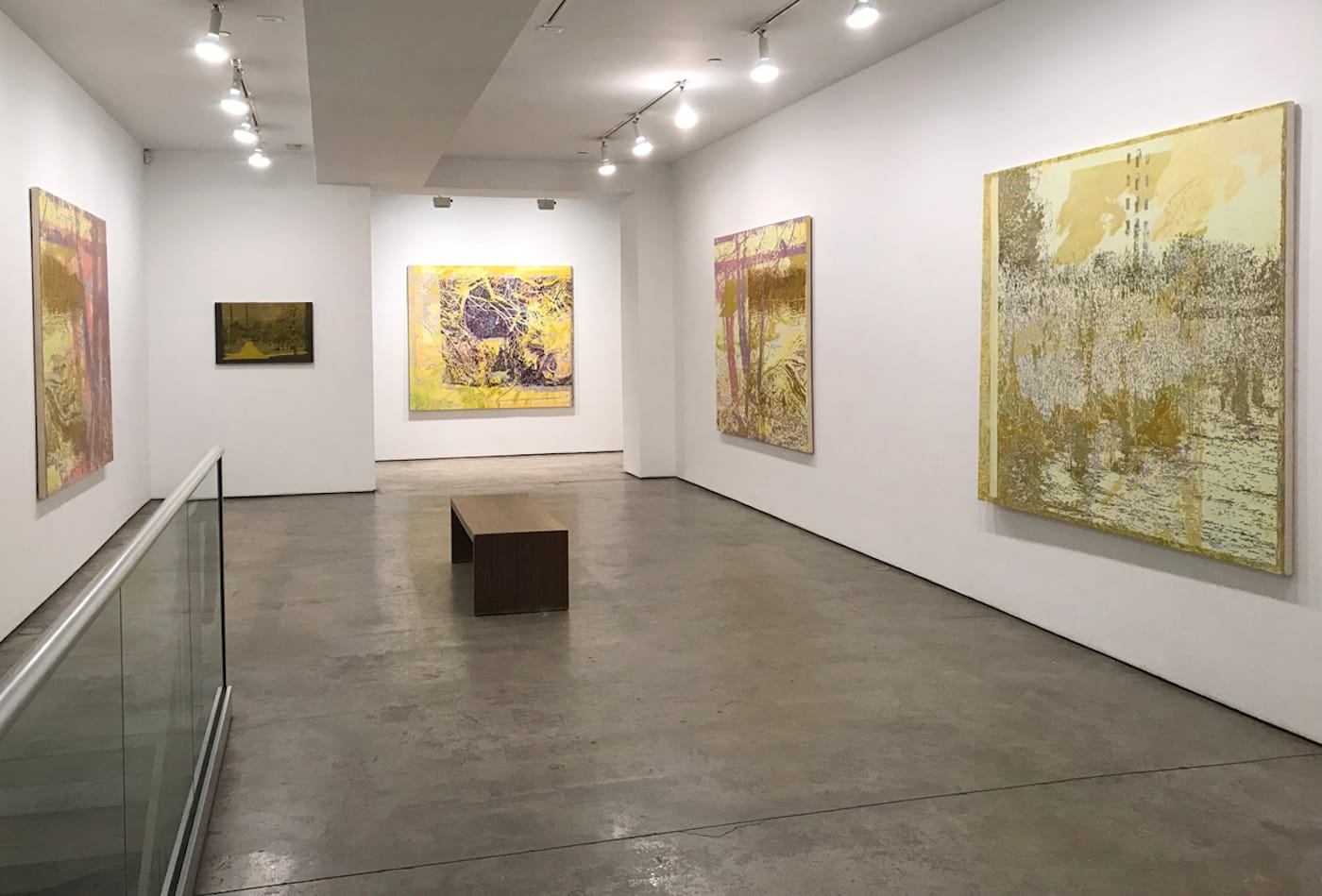 Installation view of Greg Lindquist's Of Ash and Coal at Lennon, Weinberg, Inc. (courtesy Lennon, Weinberg, Inc.)