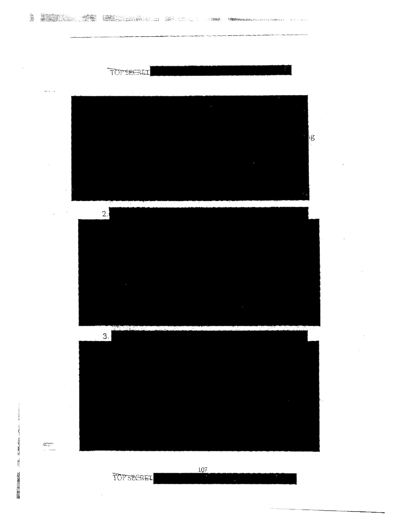 Edmund Clark/Crofton Black, "Page from CIA Inspector General, Special Review: Counterterrorism Detention and Interrogation Activities (September 2001–October 2003), dated May 7, 2004," from Negative Publicity: Artefacts of Extraordinary Rendition (2015) by Crofton Black and Edmund Clark