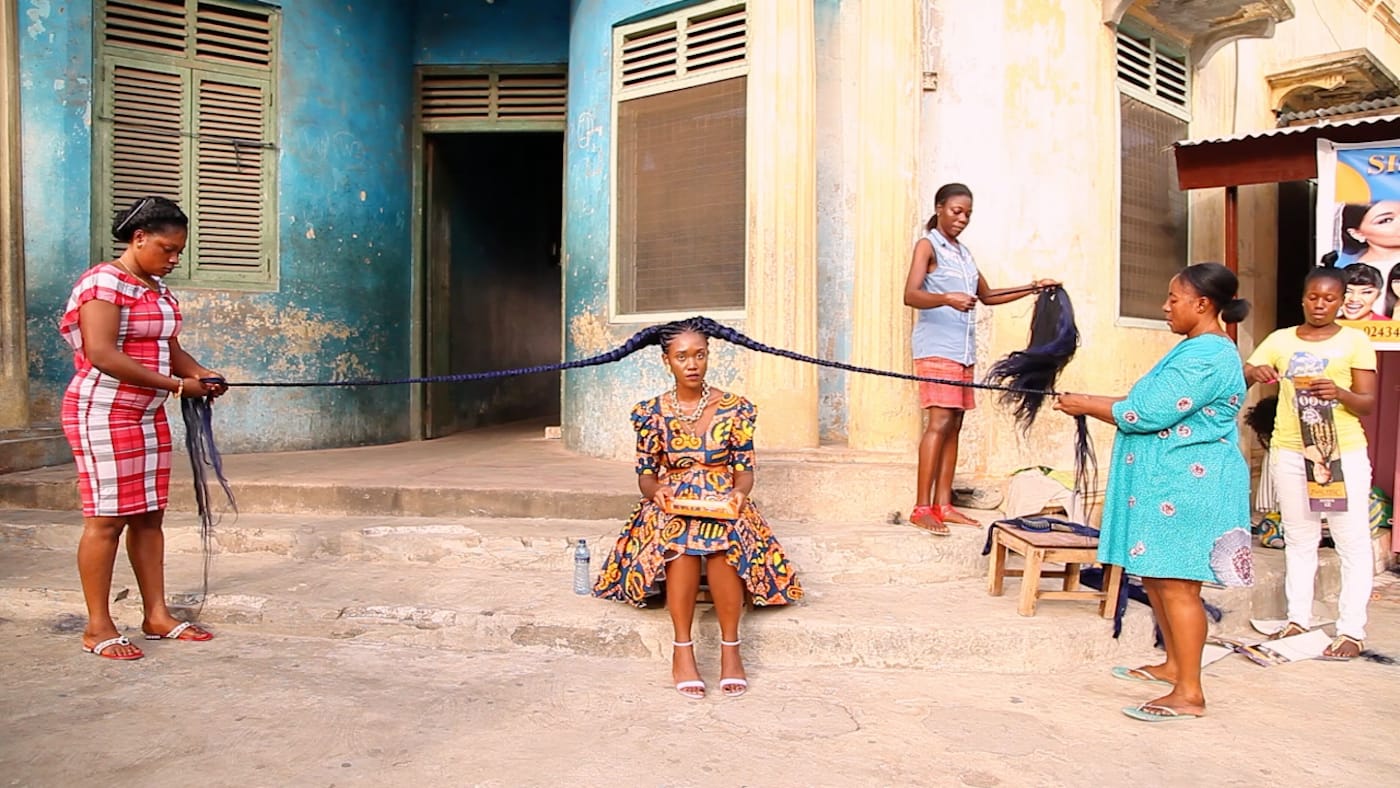 Yvonne Osei, still from "EXTENSIONS" (2018) (courtesy the artist)