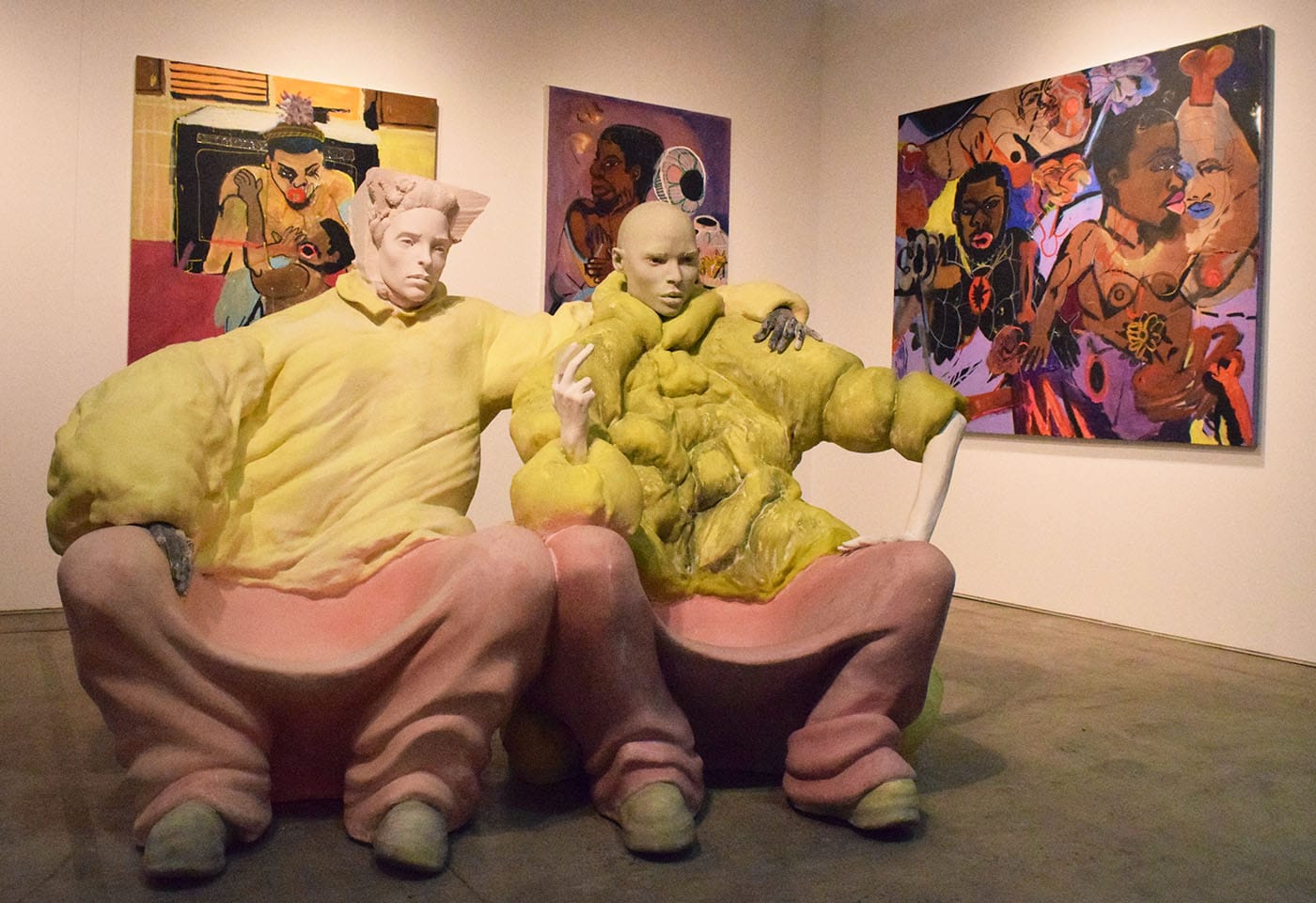 Cajsa Von Zeipel, "Butch Bench" (2017) in the Company gallery booth