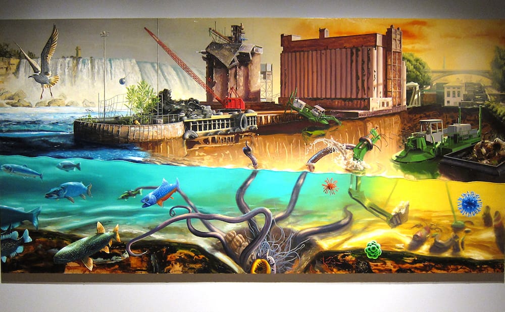 Alexis Rockman Paints the Past and Possible Futures of the Great Lakes