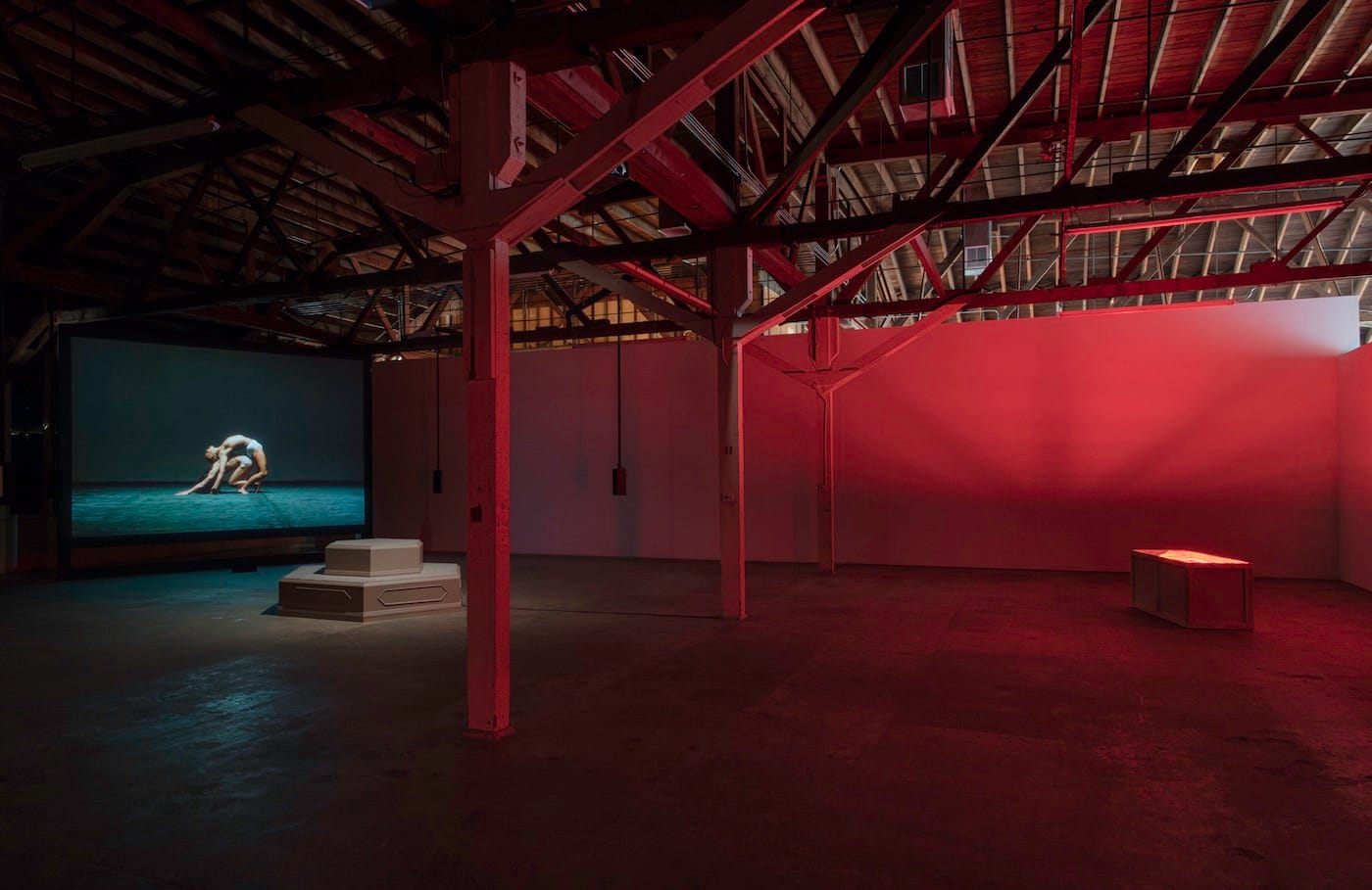 Wu Tsang, The Luscious Land of God is Sinking installation view at 356 Mission, Los Angeles, 2016 (photo by Brica Wilcox, courtesy the artist and 356 Mission)