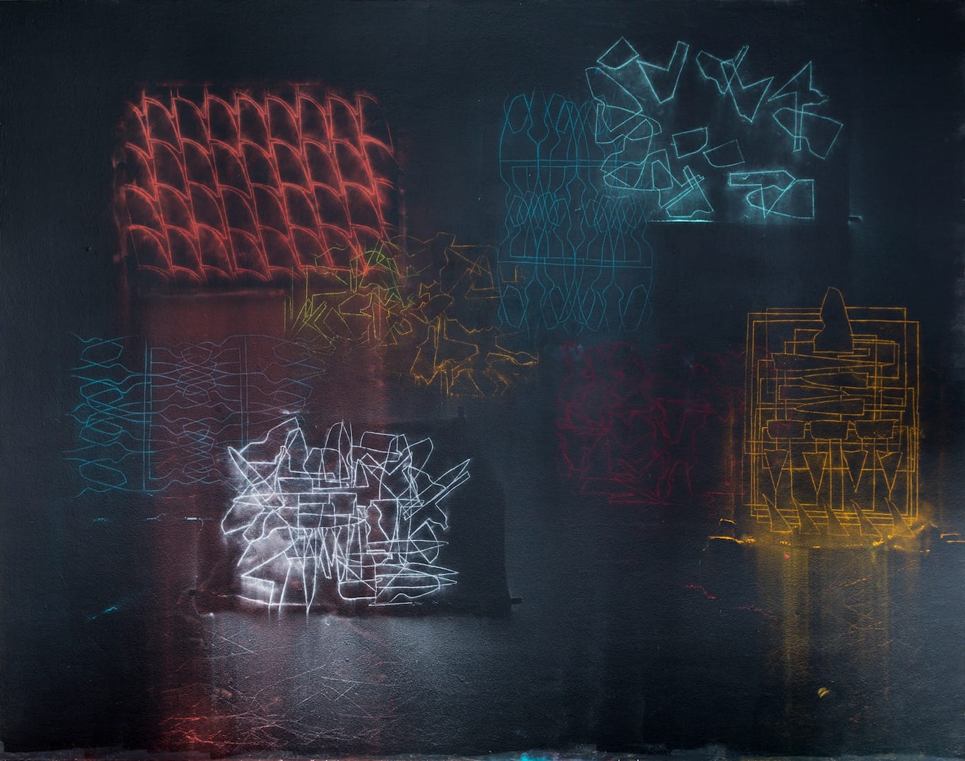 Rachel Breen, "Topography of Globalization" (2018, detail) (courtesy the artist)