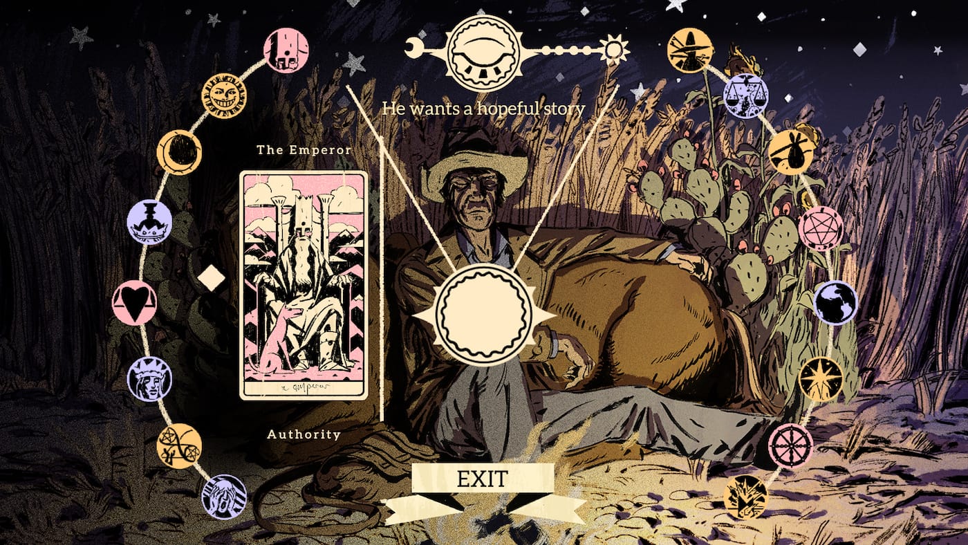 Scene from <em/>Where the Water Tastes Like Wine (courtesy Dim Bulb Games)