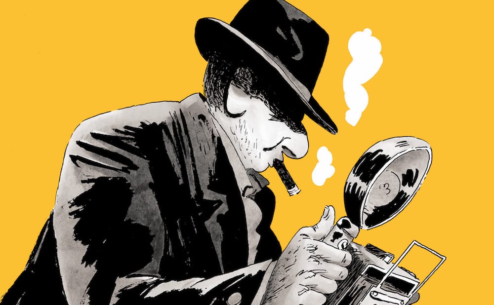 In a Comic, Weegee Is a Fiend for Fresh Crime Scenes and Fame