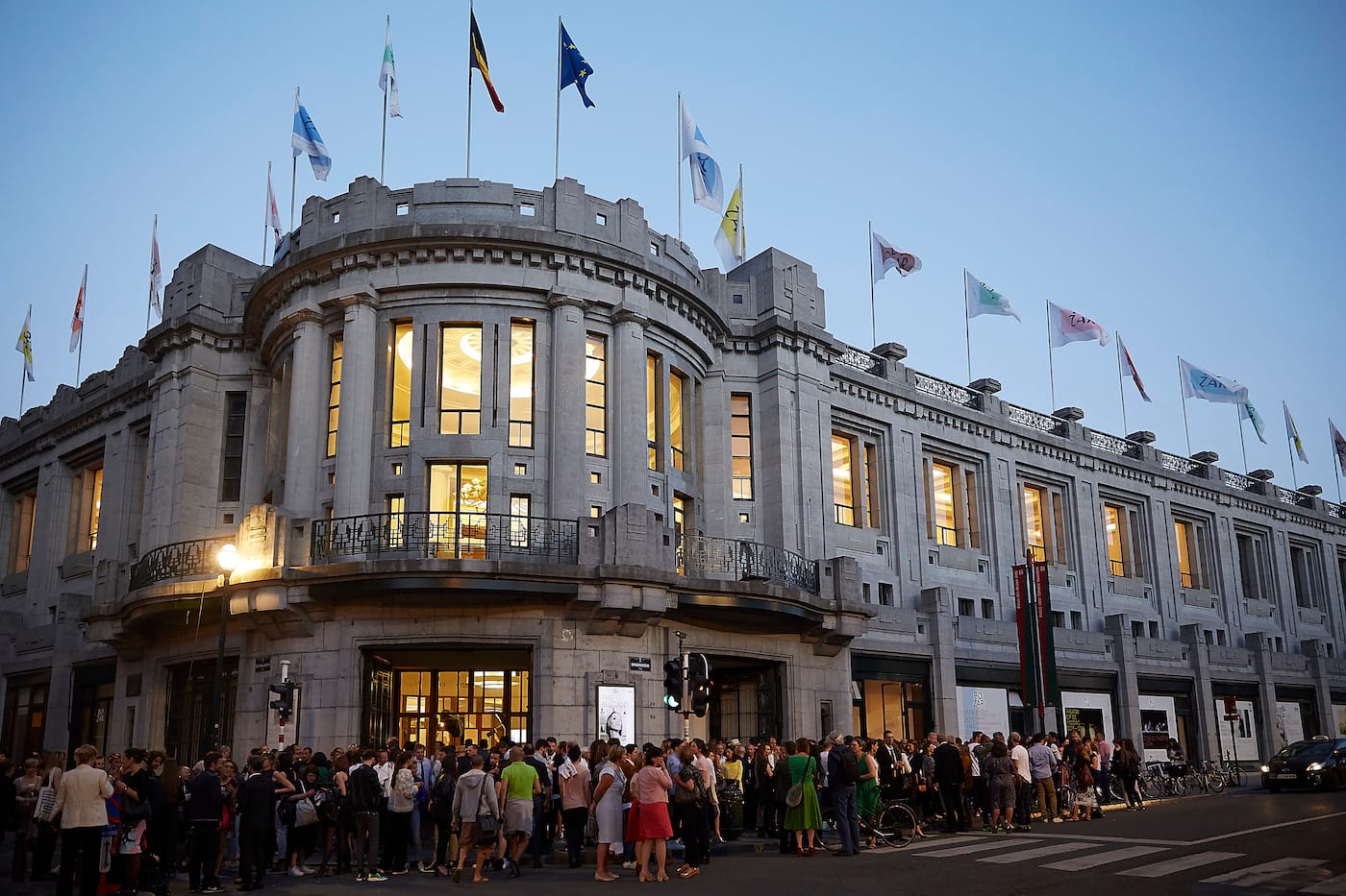 The exterior of the BOZAR (photo © Yannick Sas)