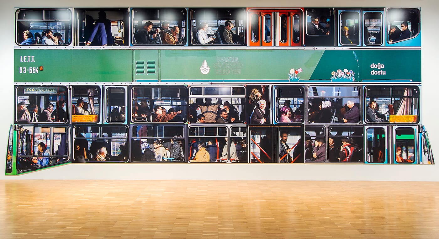 Installation view of <em>Continuity Error</em> at SALT Beyoğlu