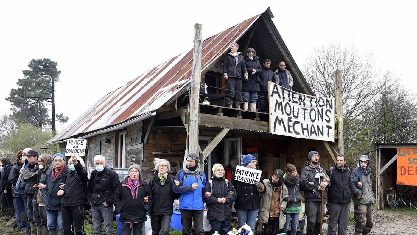 ZAD residents bracing for the April 9 eviction (photo courtesy John Jordan)